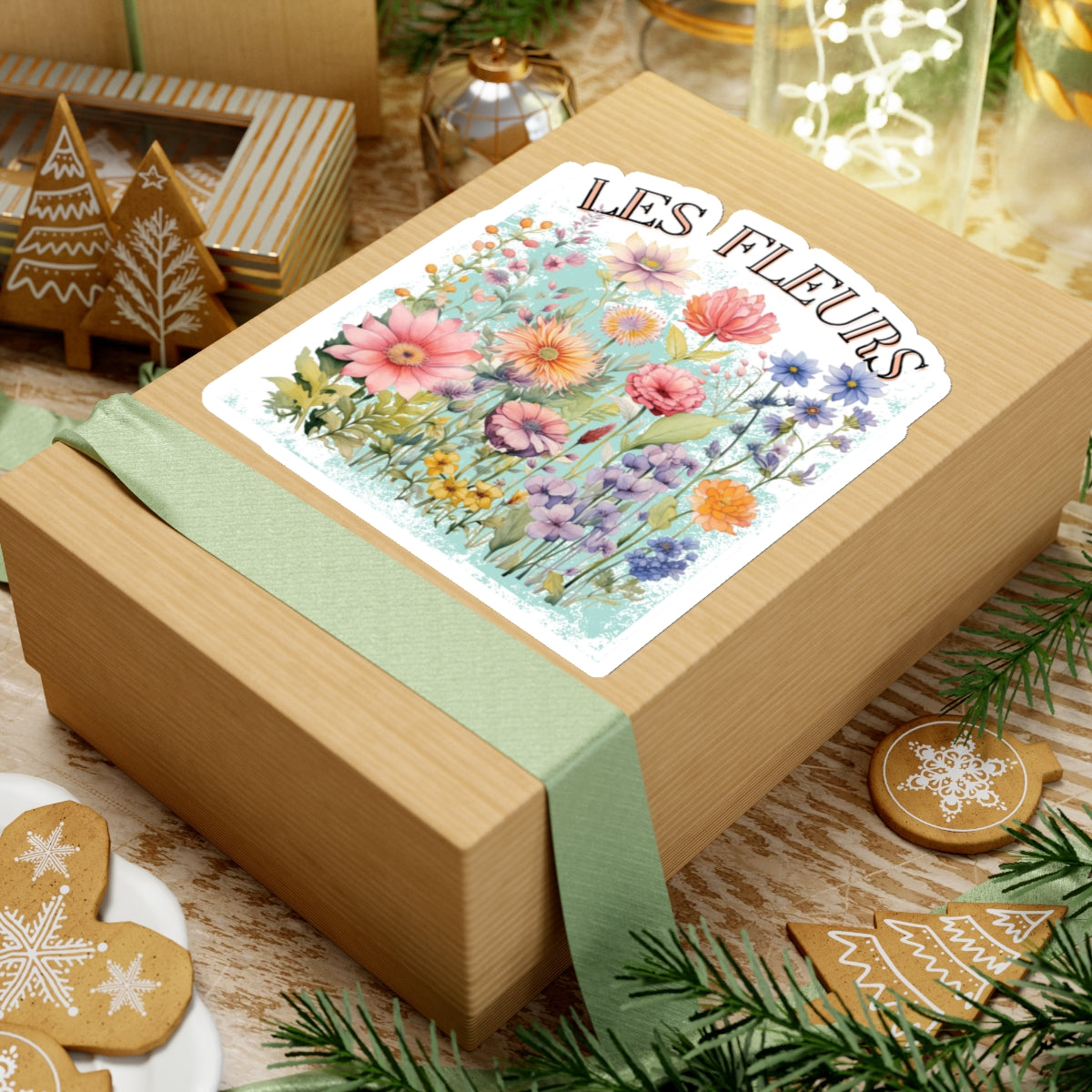 Les Gardin Les Fleurs Kiss-Cut Stickers