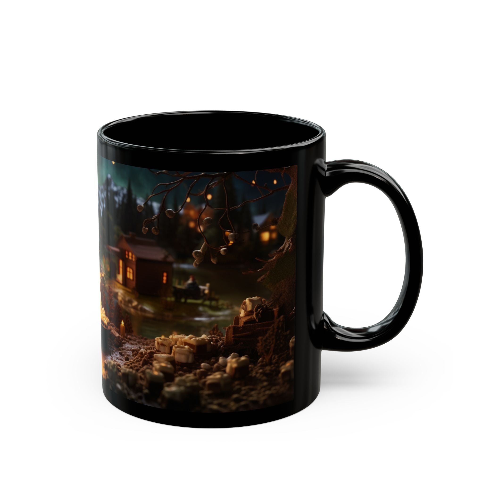 Fireside Mug - 11oz Black Mug