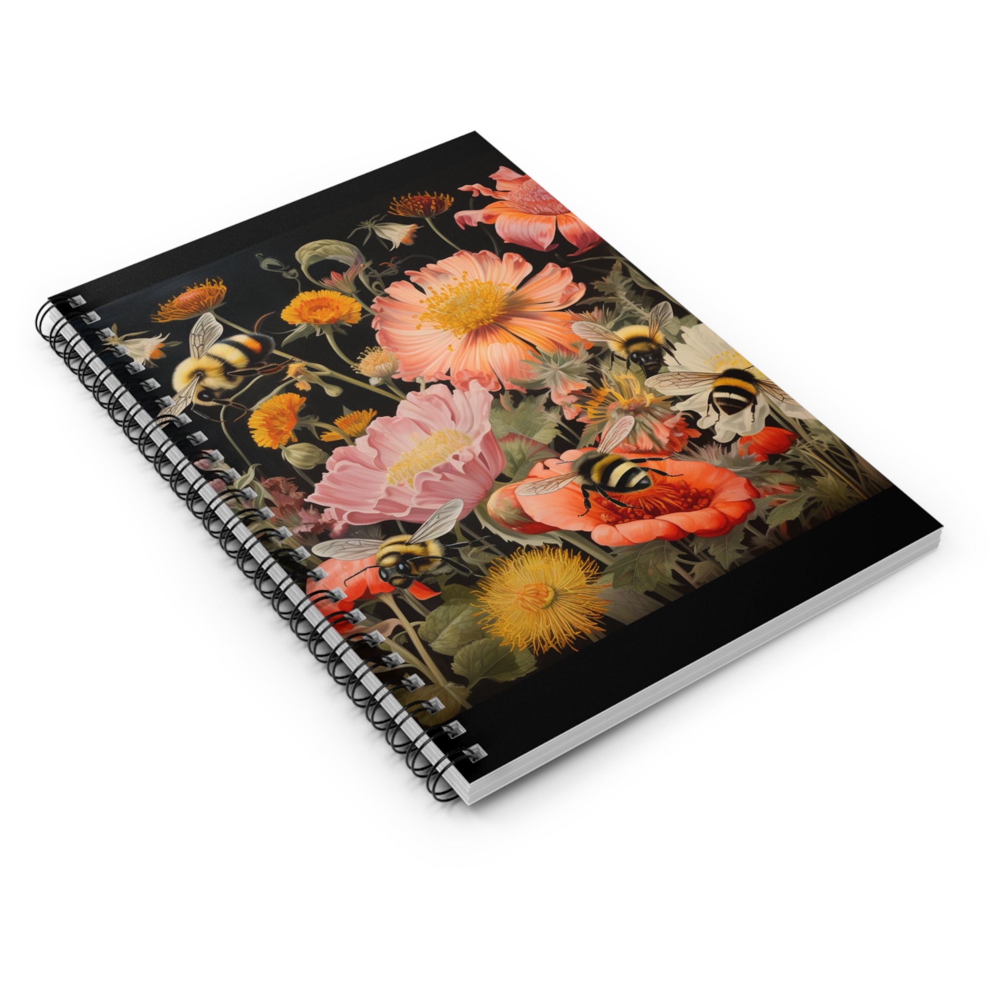 Summer Bloom - Spiral Notebook - Ruled Line - Spruced Roost