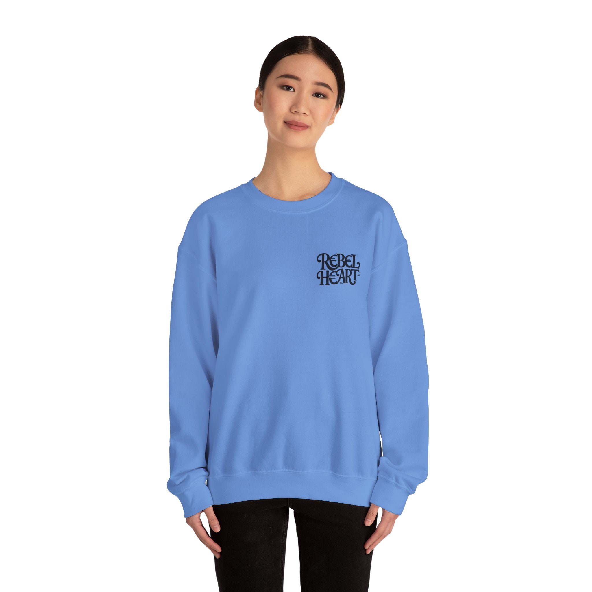 Rebel Heart - Unisex Heavy Blend™ Crewneck Sweatshirt for Everyday Wear