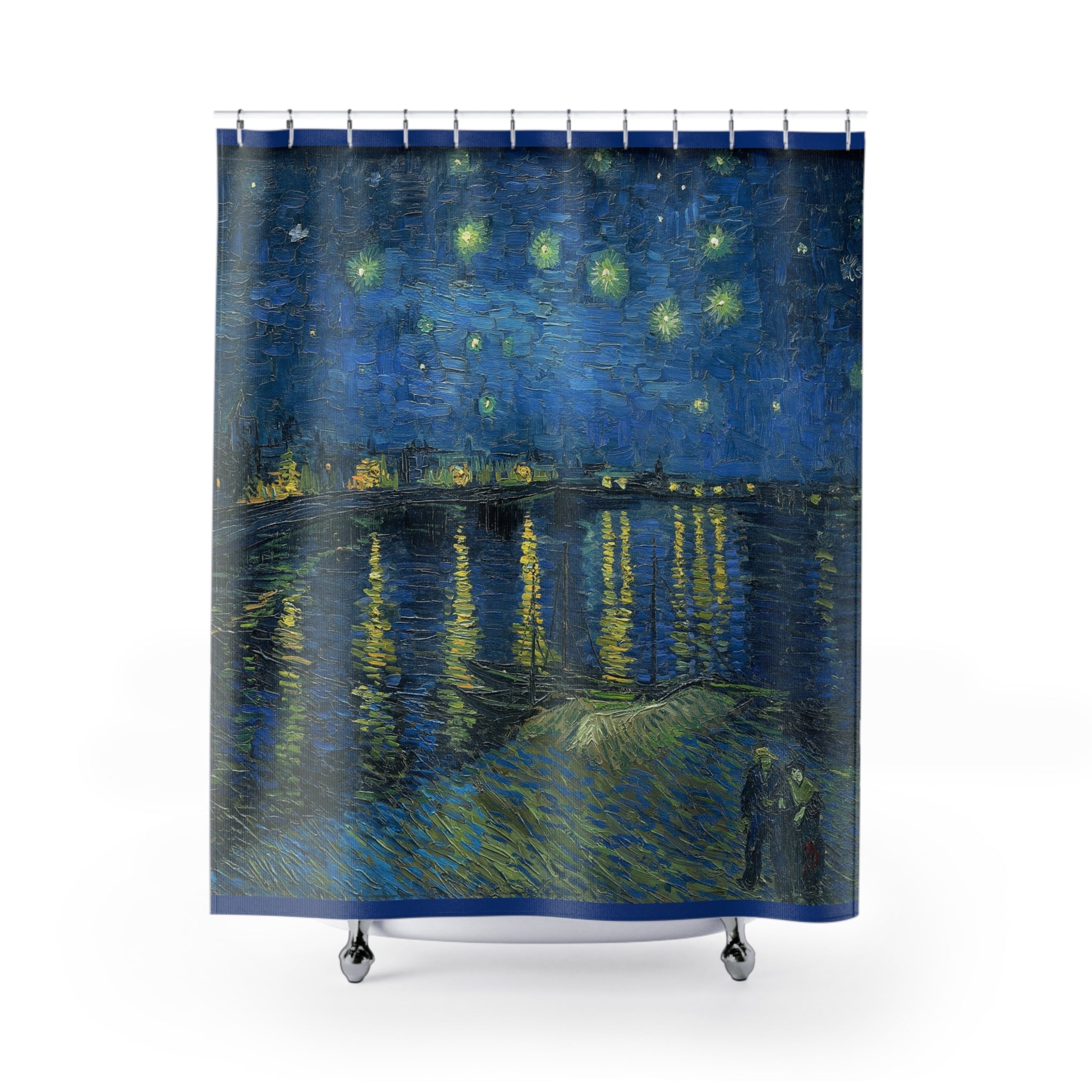 Starry Night Shower Curtains