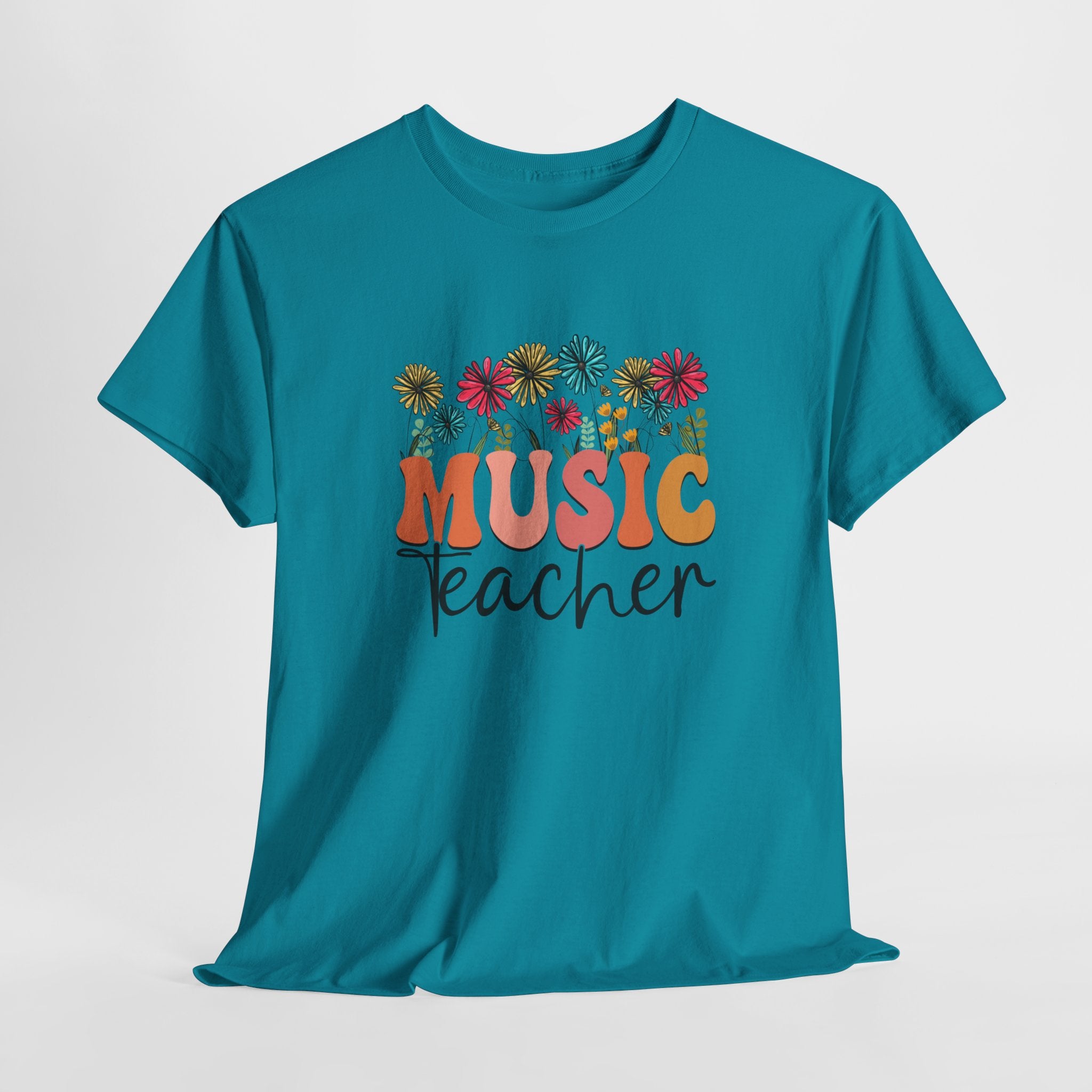 Music Teacher - Unisex Heavy Cotton Tee - Spruced Roost