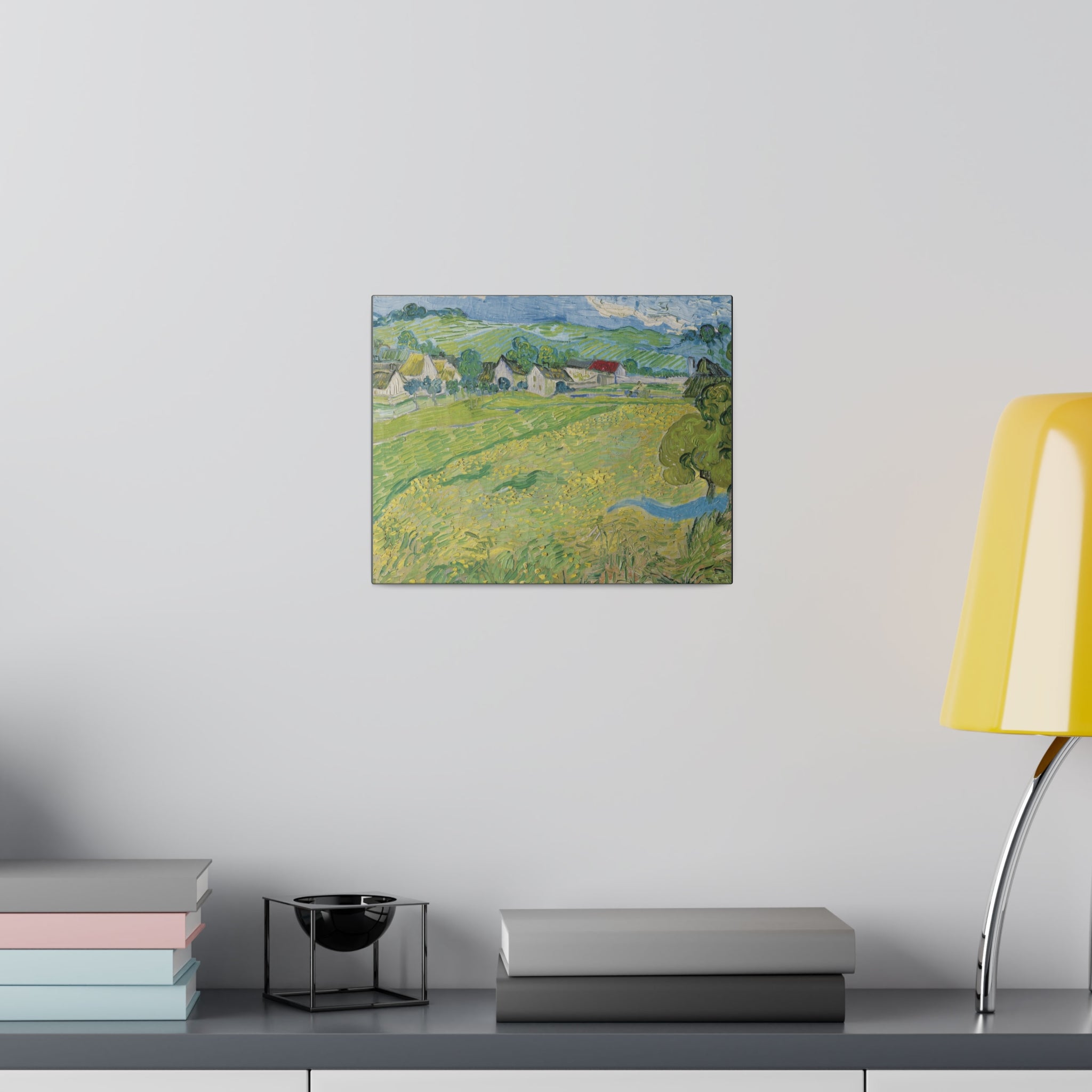 Les Vessenots à Auvers - Vincent van Gogh - Matte Canvas, Stretched, 0.75"