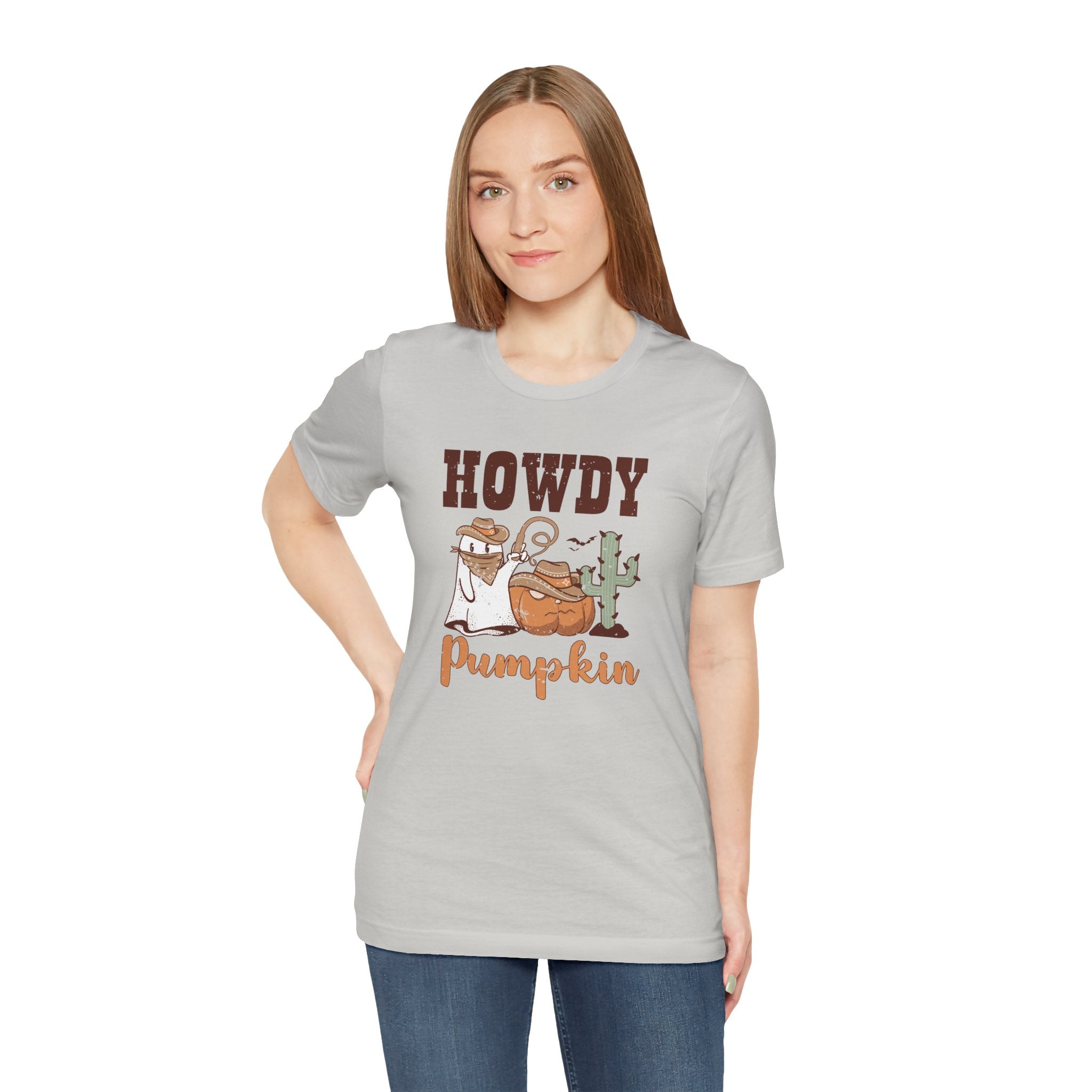 Howdy Pumpkin - Unisex Jersey Short Sleeve Tee