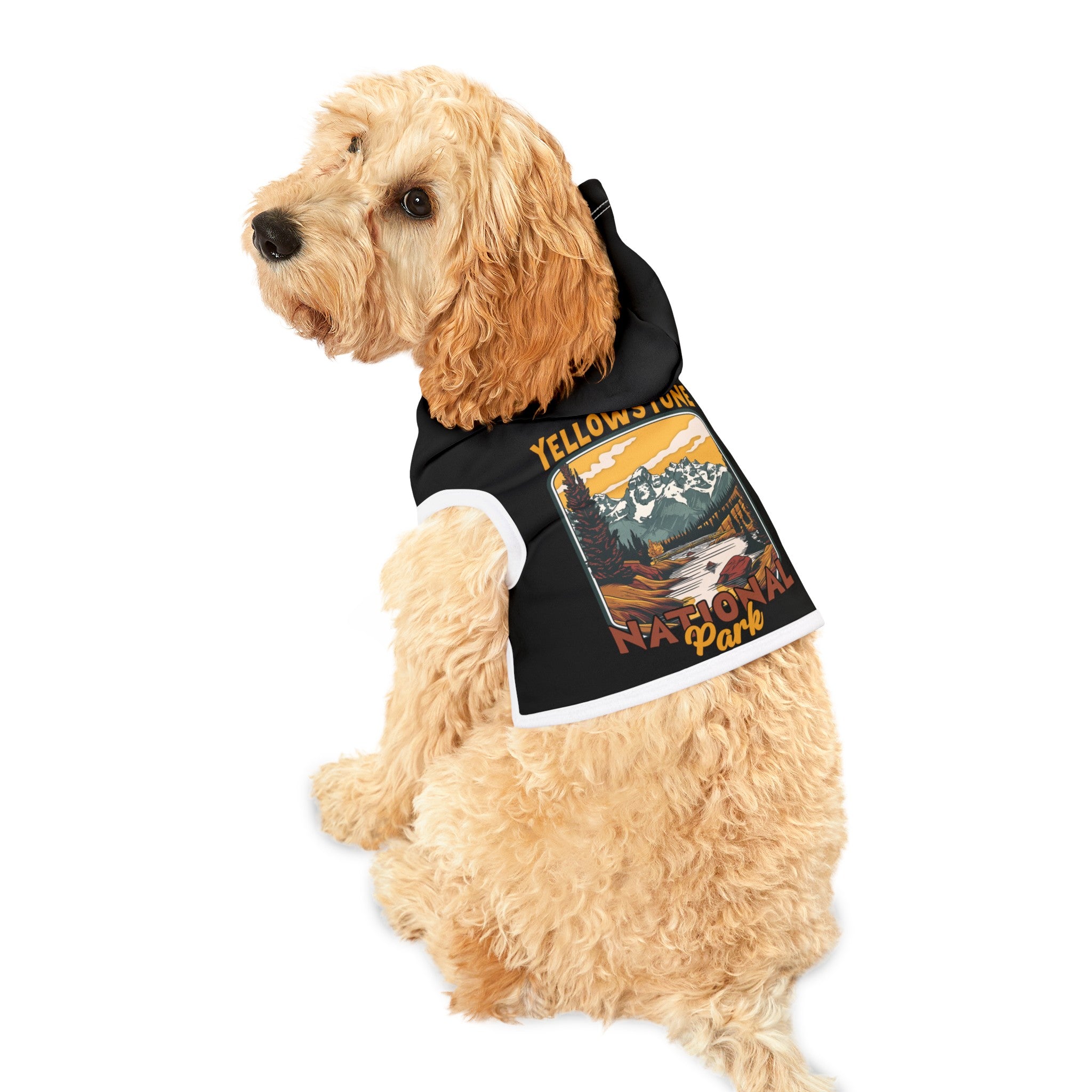 Yellowstone National Park - Wyoming Montana Pet Hoodie