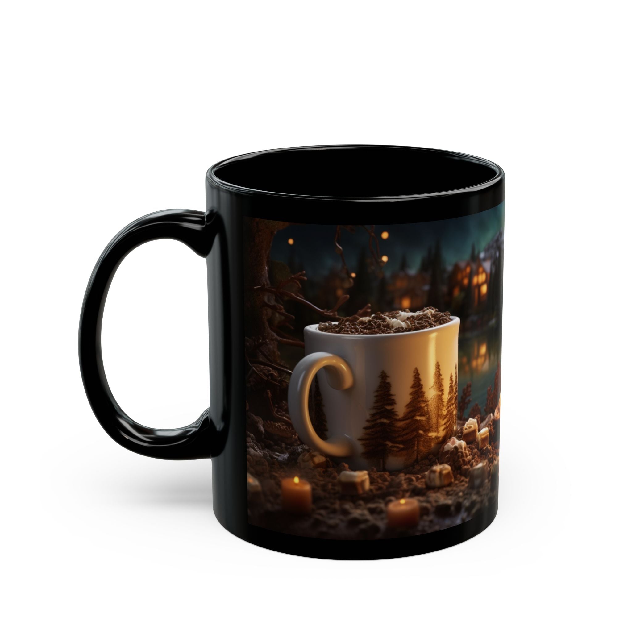 Fireside Mug - 11oz Black Mug