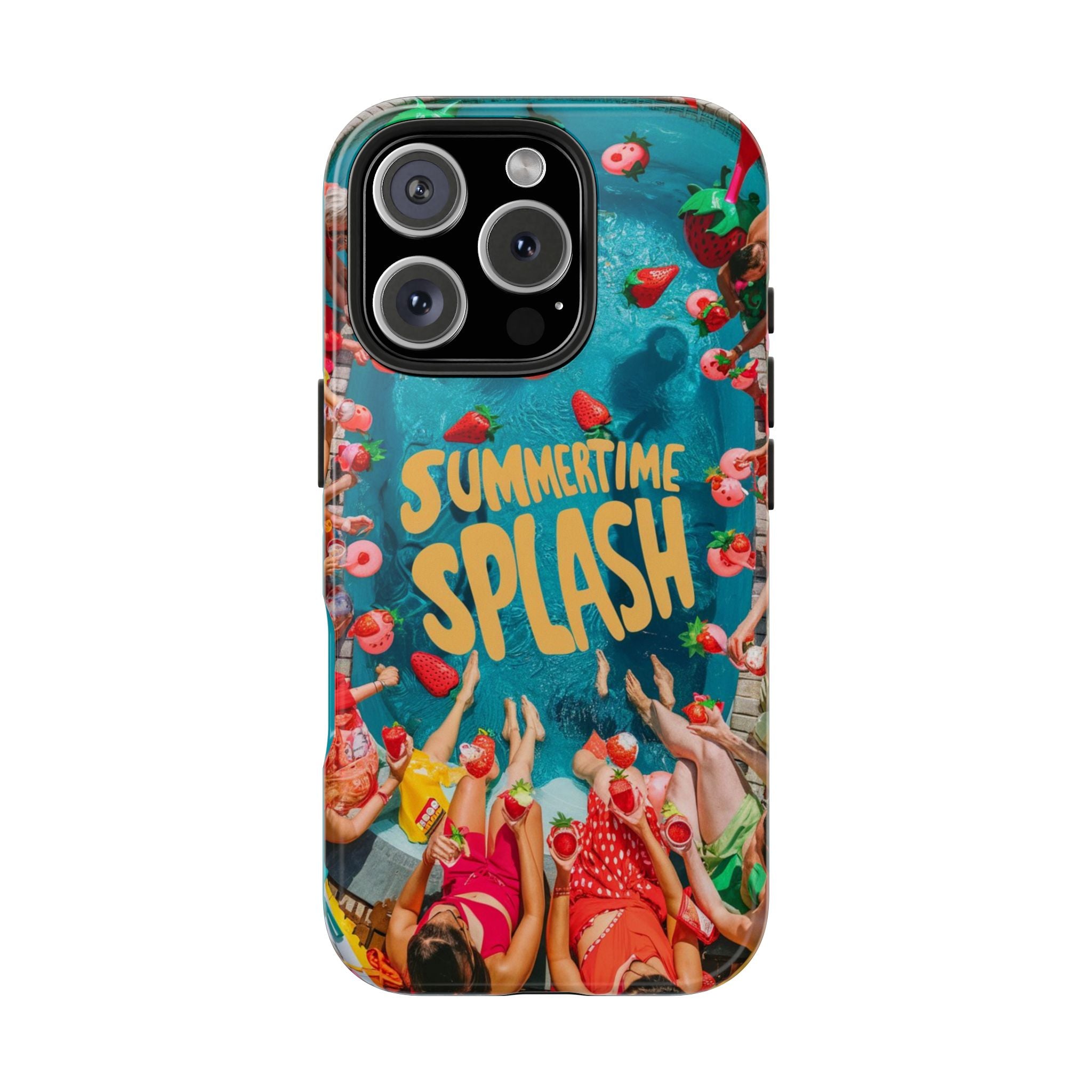 Summertime Splash - Tough Case for iPhone 14, 15, 16 - Spruced Roost