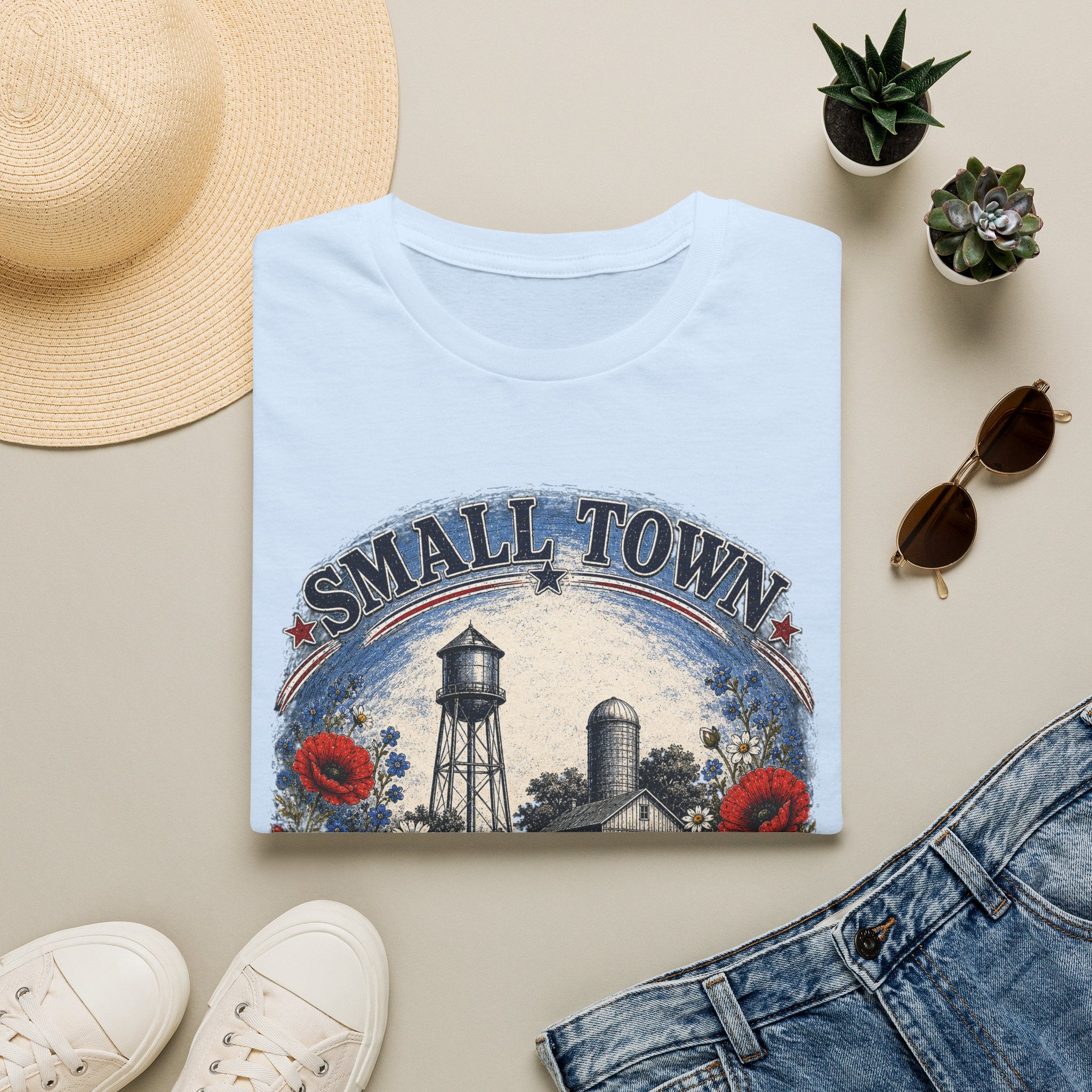 Country Small Town Roots - Women's T-shirt