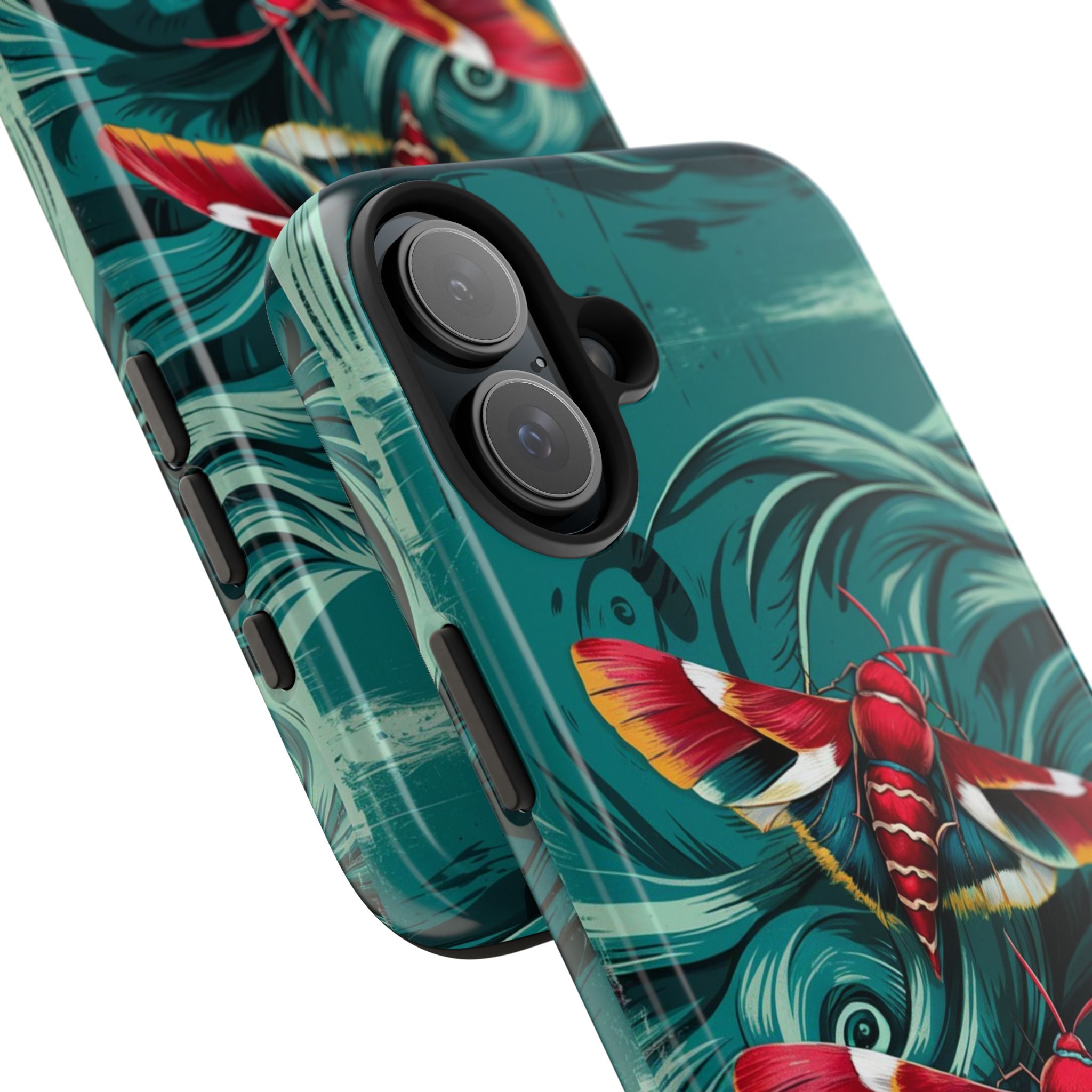 Asian Moth - Tough Case for iPhone 14, 15, 16 - Spruced Roost