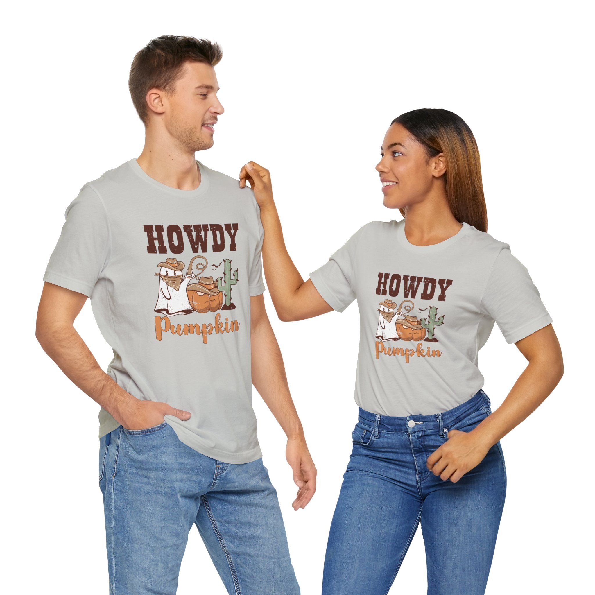 Howdy Pumpkin - Unisex Jersey Short Sleeve Tee