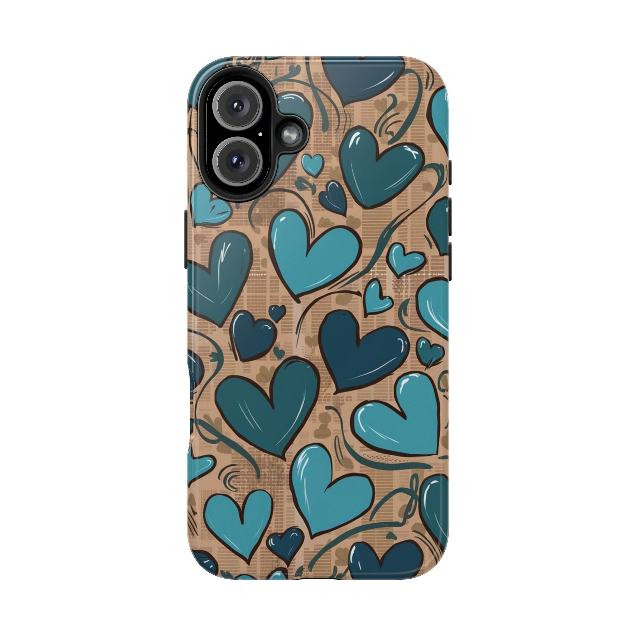 Cora Azul - Tough Case for iPhone 14, 15, 16 - Spruced Roost