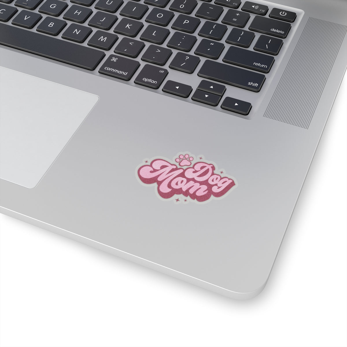 Dog Mom Pink Kiss-Cut Stickers
