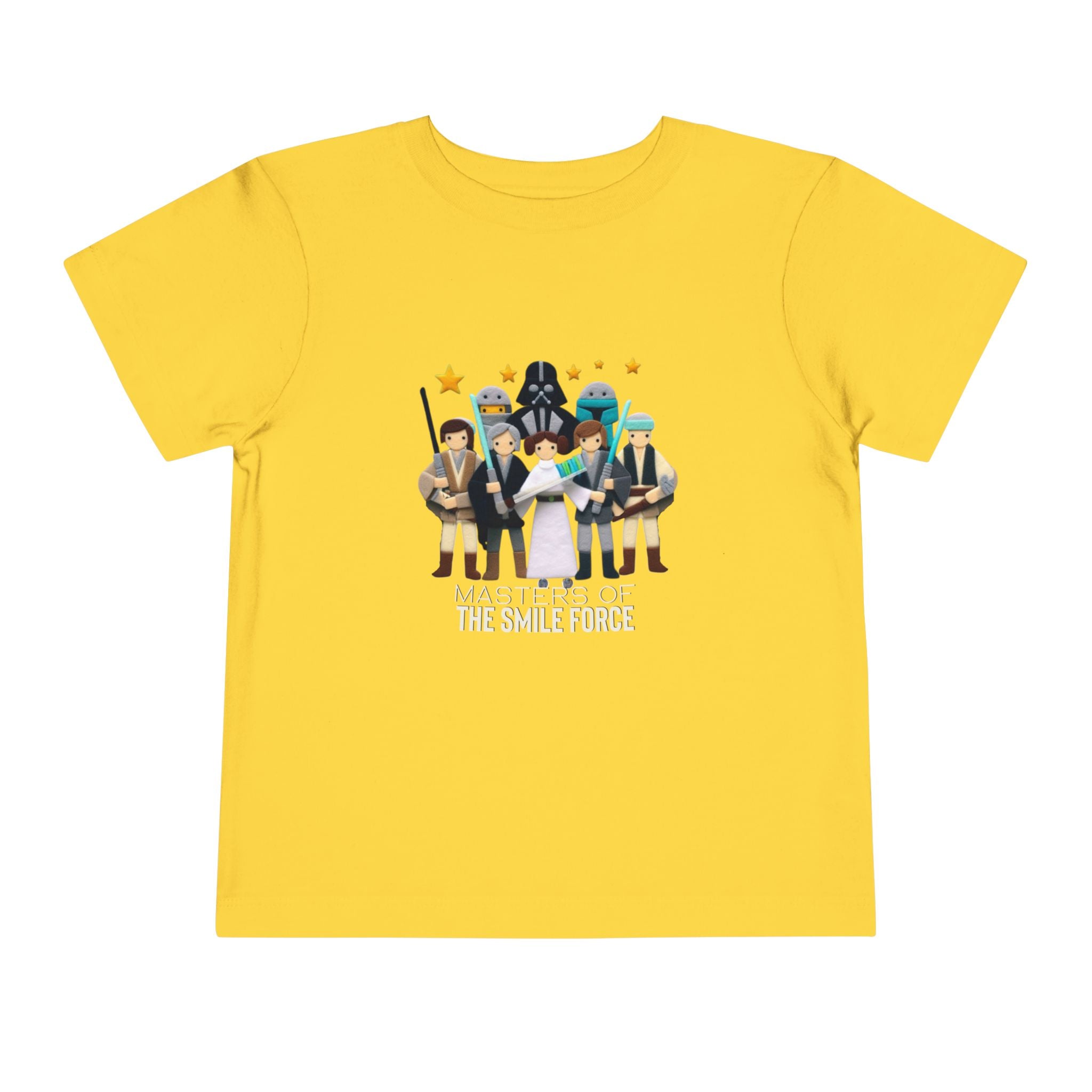 Star Warz Smile Force - Bella & Canva T-shirt - 2T, 3T, 4T, 5T