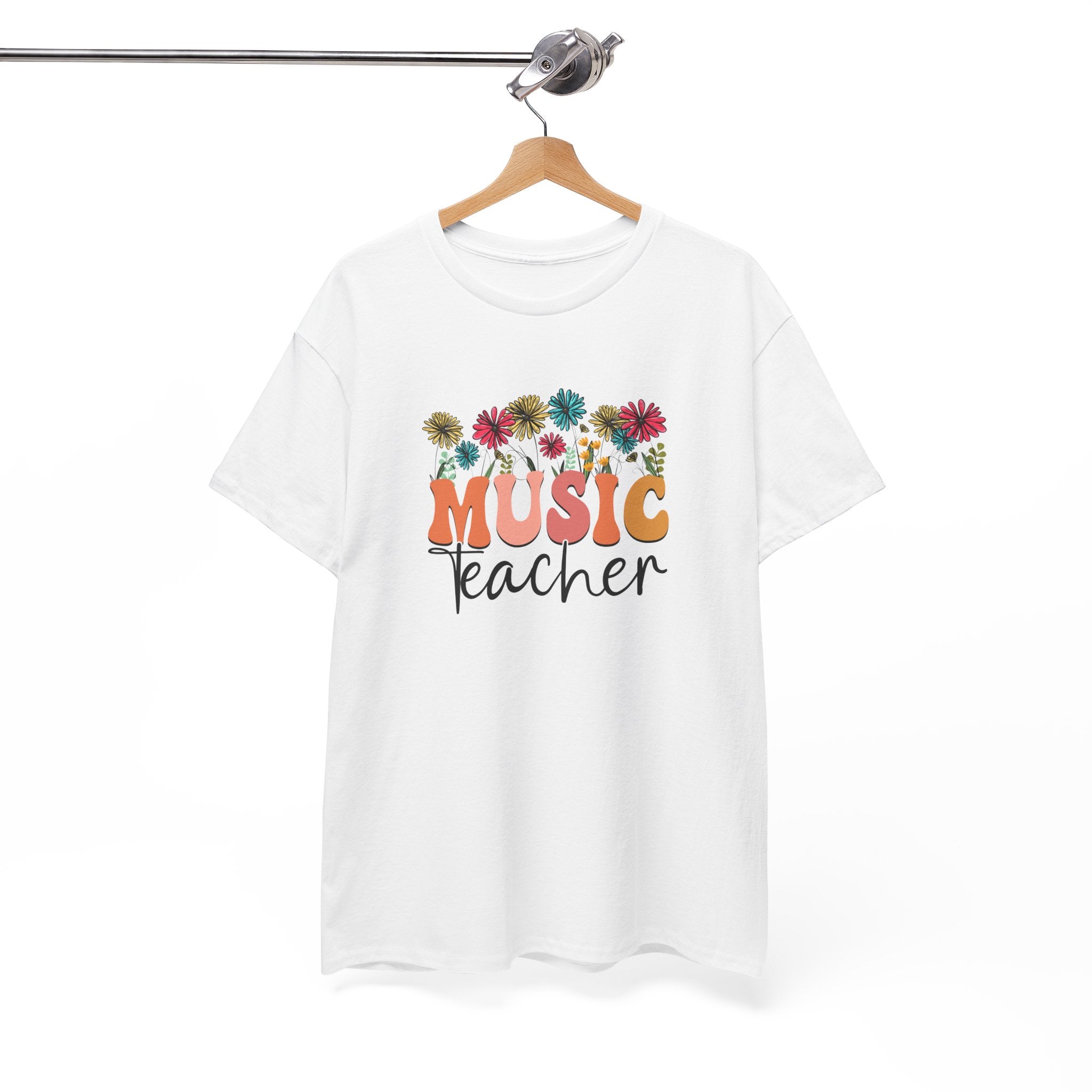 Music Teacher - Unisex Heavy Cotton Tee - Spruced Roost