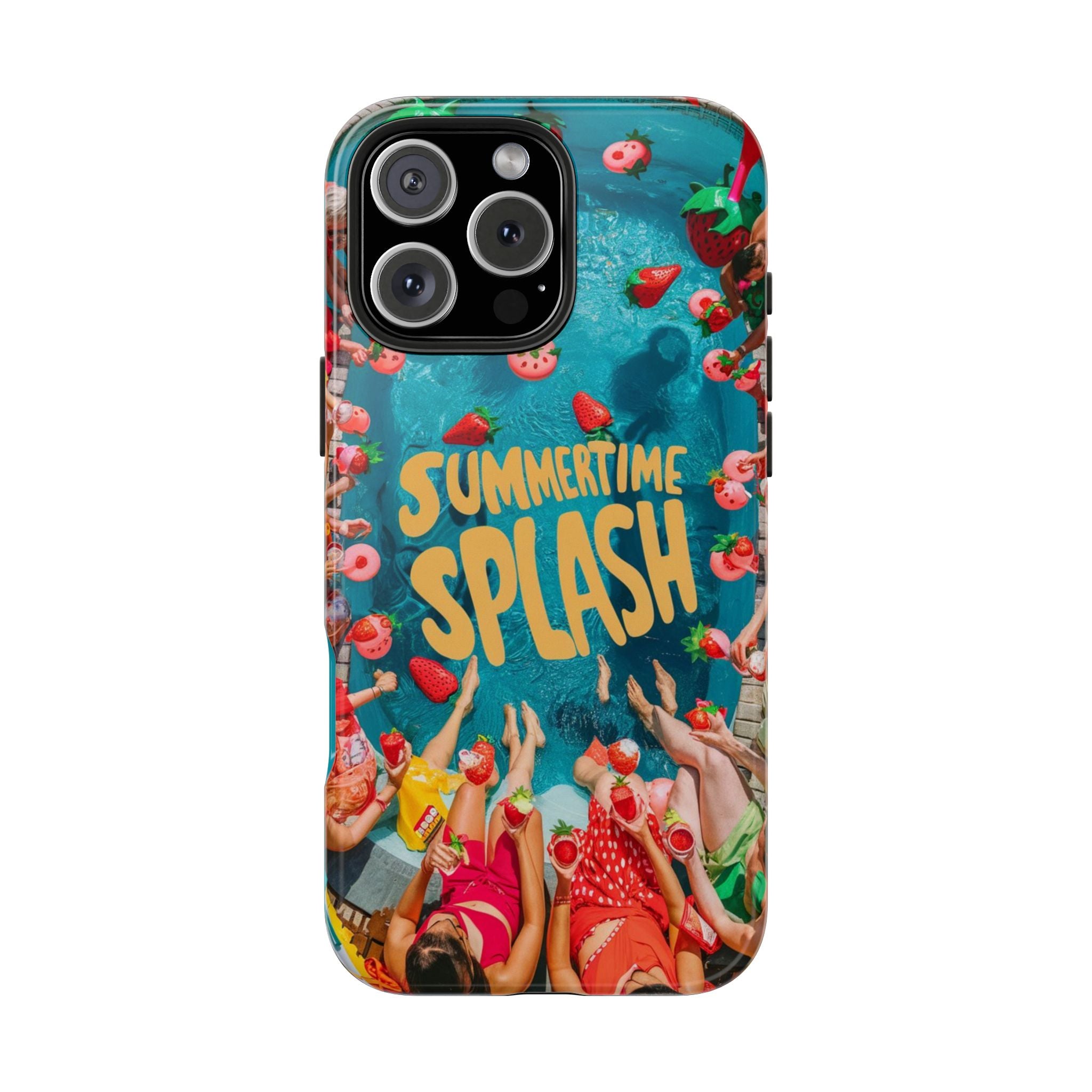 Summertime Splash - Tough Case for iPhone 14, 15, 16 - Spruced Roost