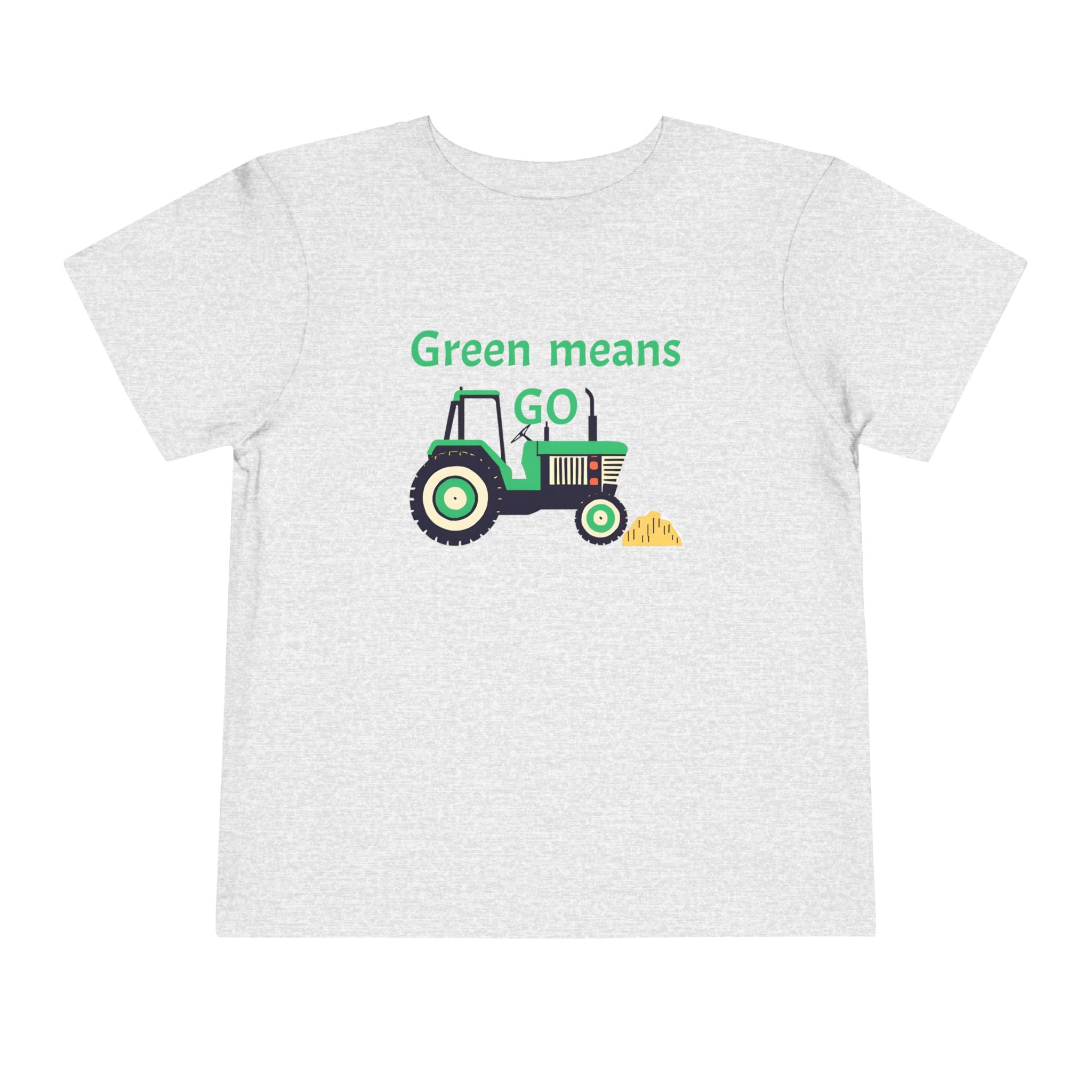 Tractor Green Means Go - Kids' T-Shirt - 2T, 3T, 4T, 5T