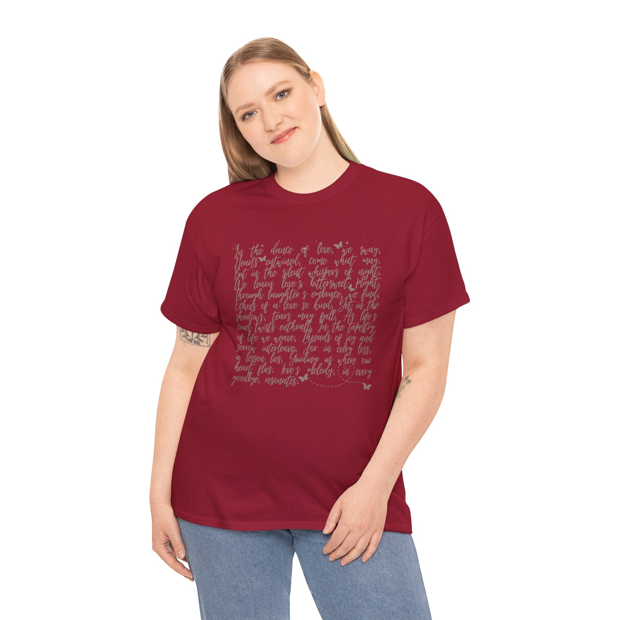 Love Story - Unisex Heavy Cotton Tee - Spruced Roost