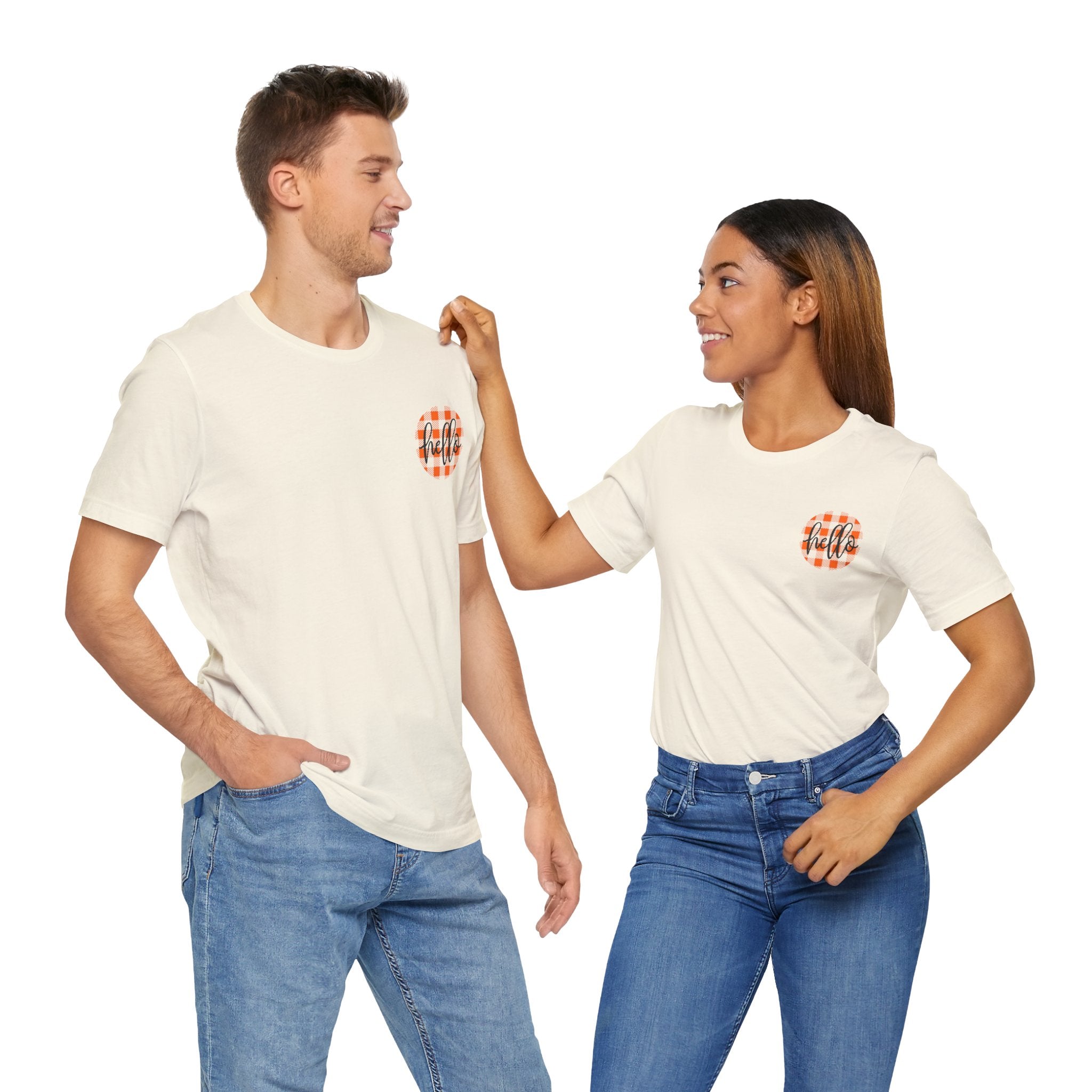 hello! Fall Shirt, Women's T-Shirt, Fall Tee