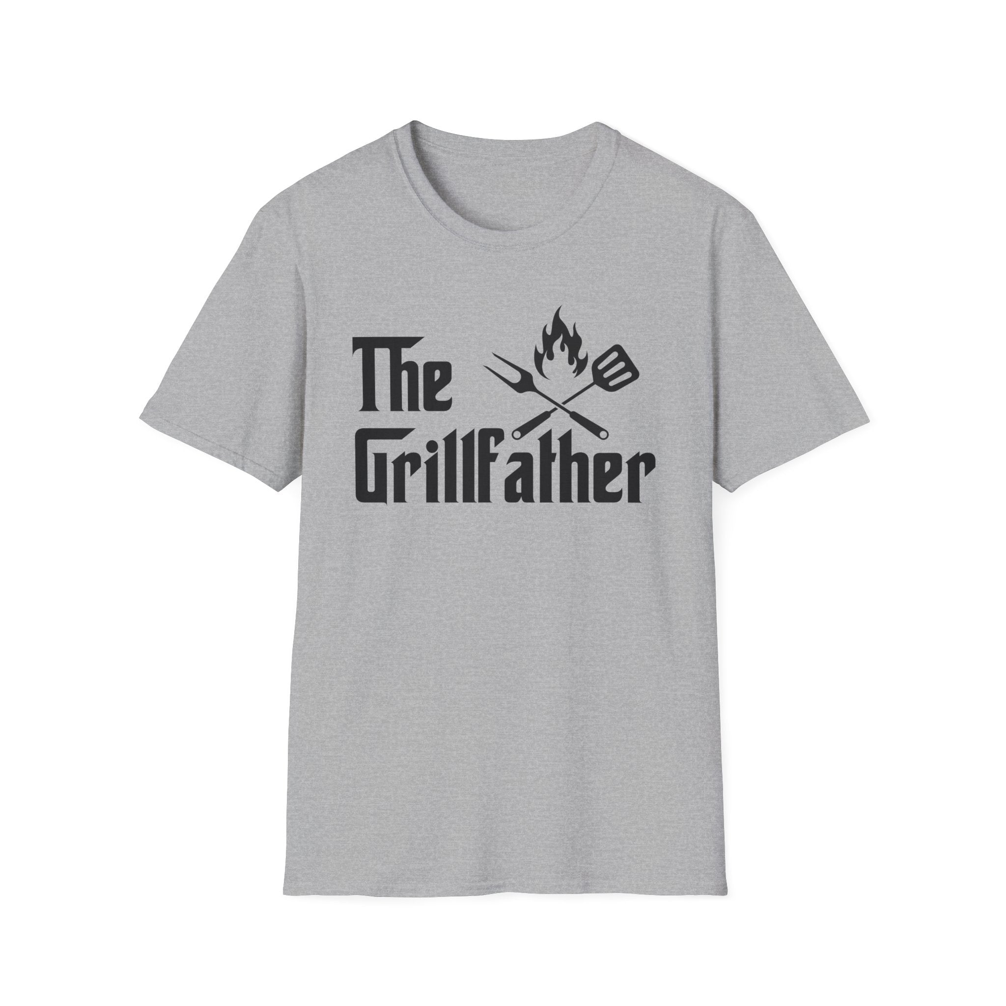 The Grillfather - Men's Softstyle T-Shirt, Gift for Dad, Gift for Grandpa - Spruced Roost