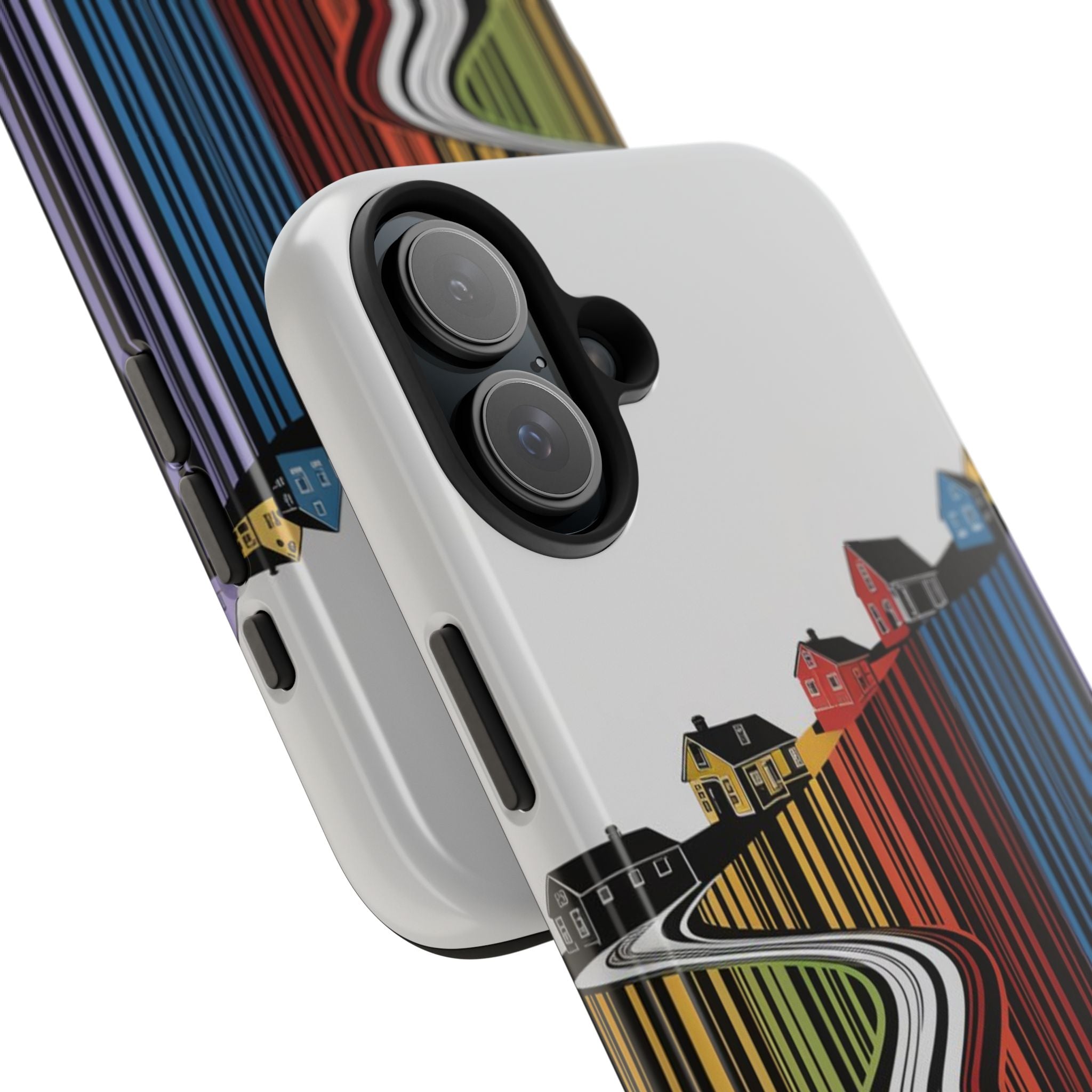 Modern Suburbs - Tough Case for iPhone 14, 15, 16 - Spruced Roost