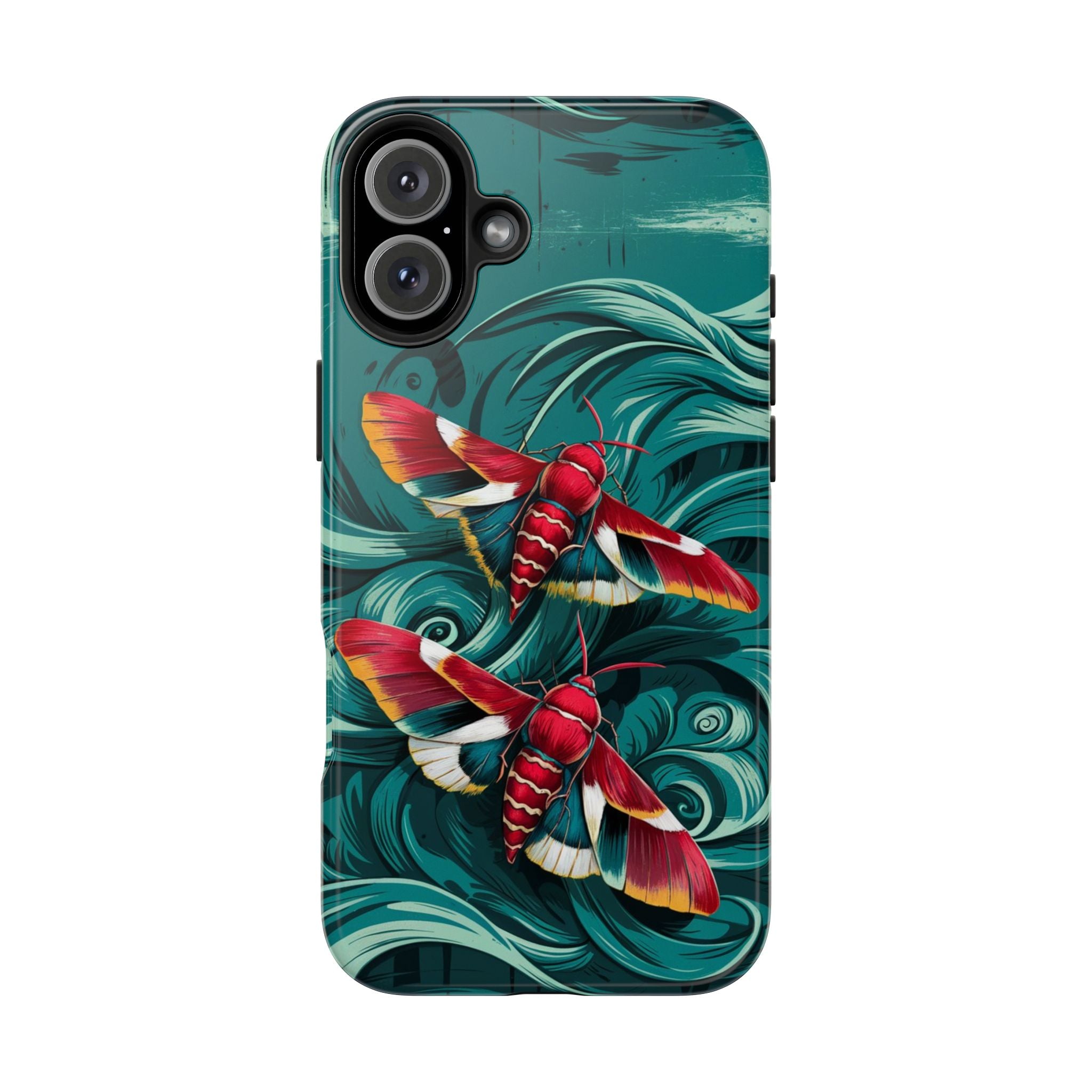Asian Moth - Tough Case for iPhone 14, 15, 16 - Spruced Roost