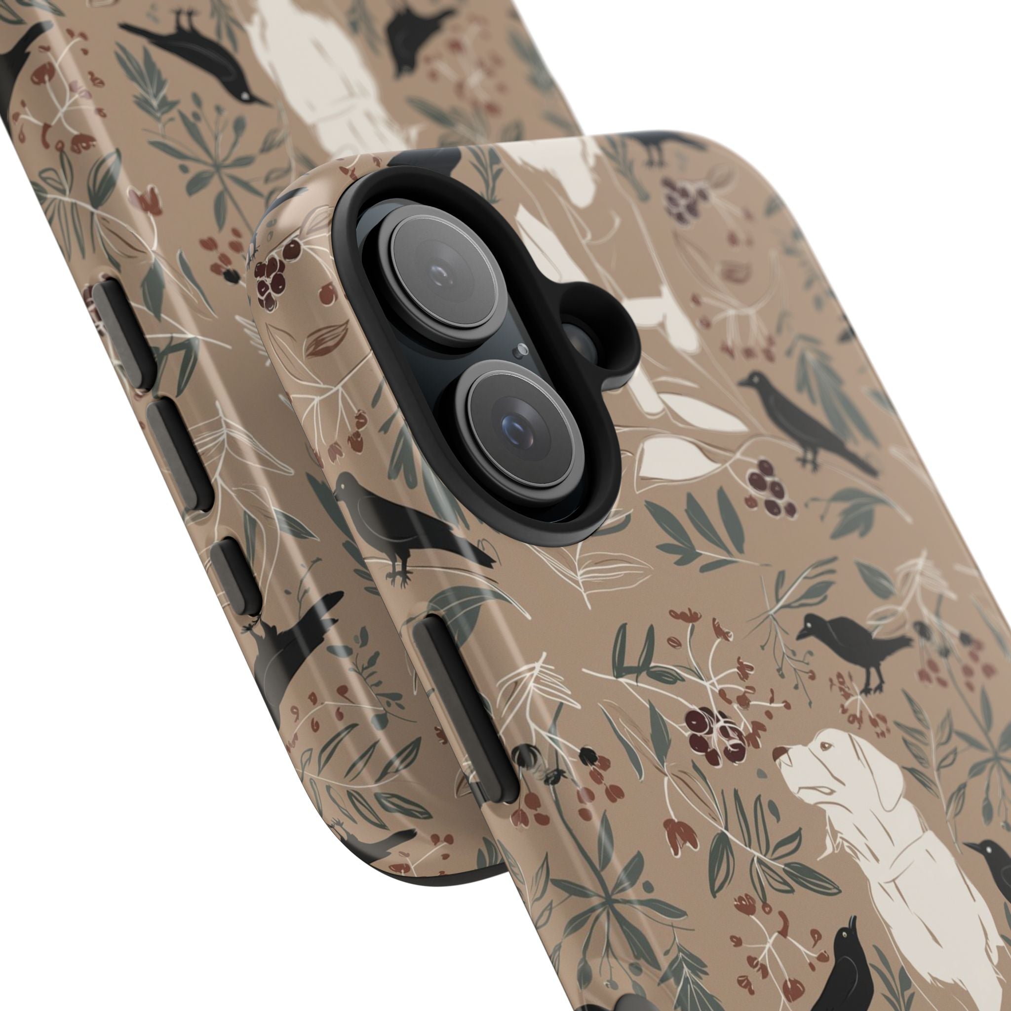 Nature's Dog Walk - Tough Case for iPhone 14, 15, 16 - Spruced Roost