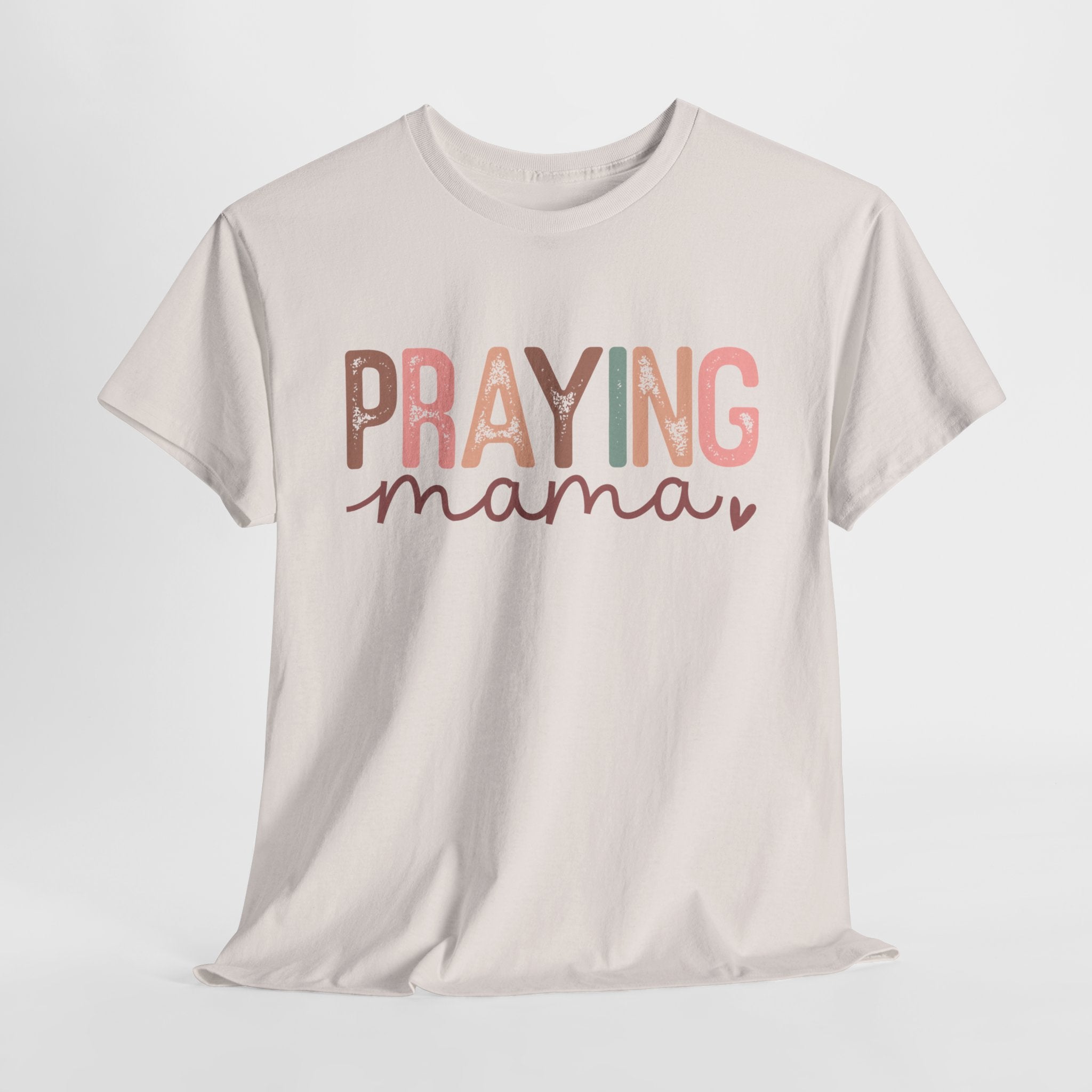 Praying Mama Colorful Unisex Heavy Cotton Tee - Spruced Roost