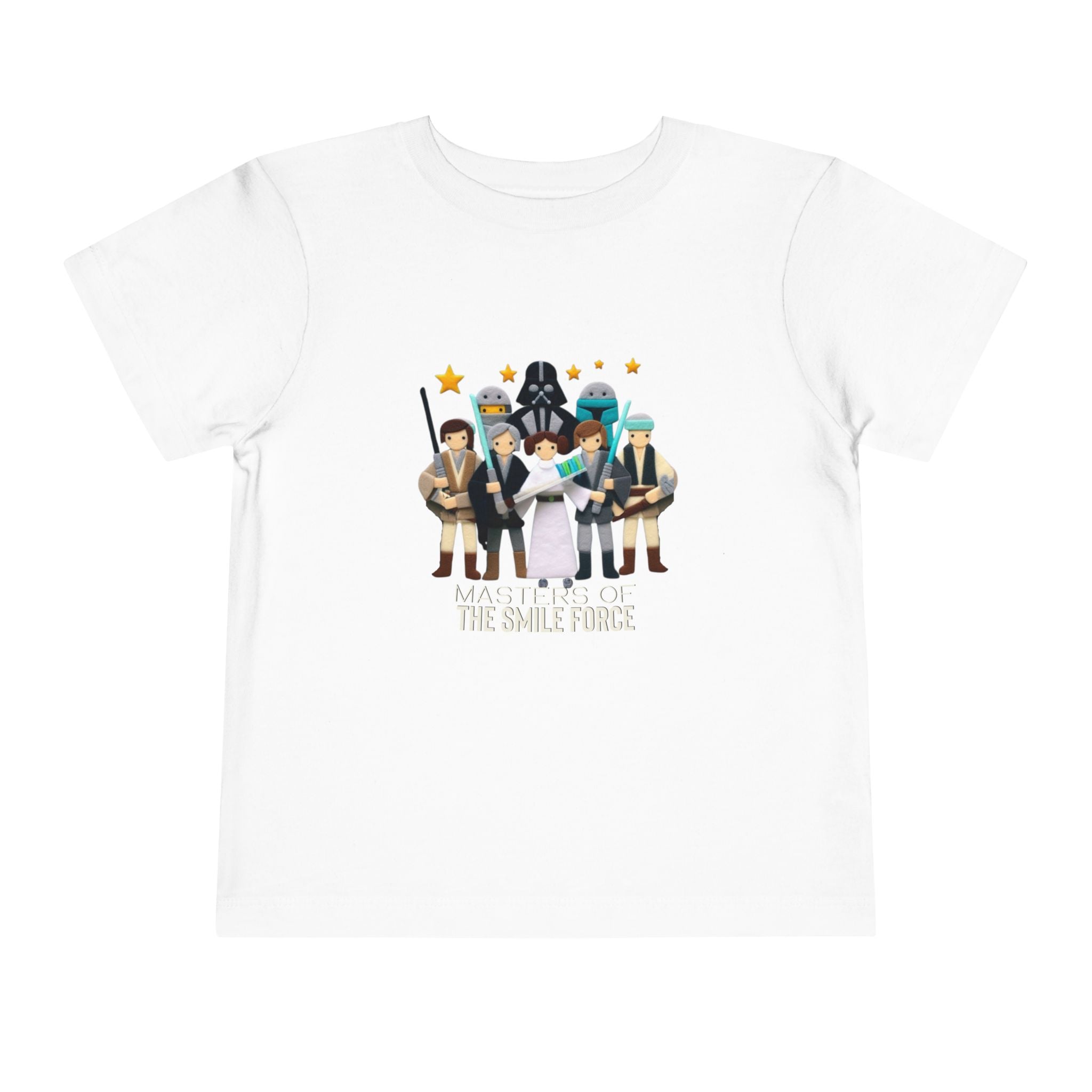 Star Warz Smile Force - Bella & Canva T-shirt - 2T, 3T, 4T, 5T