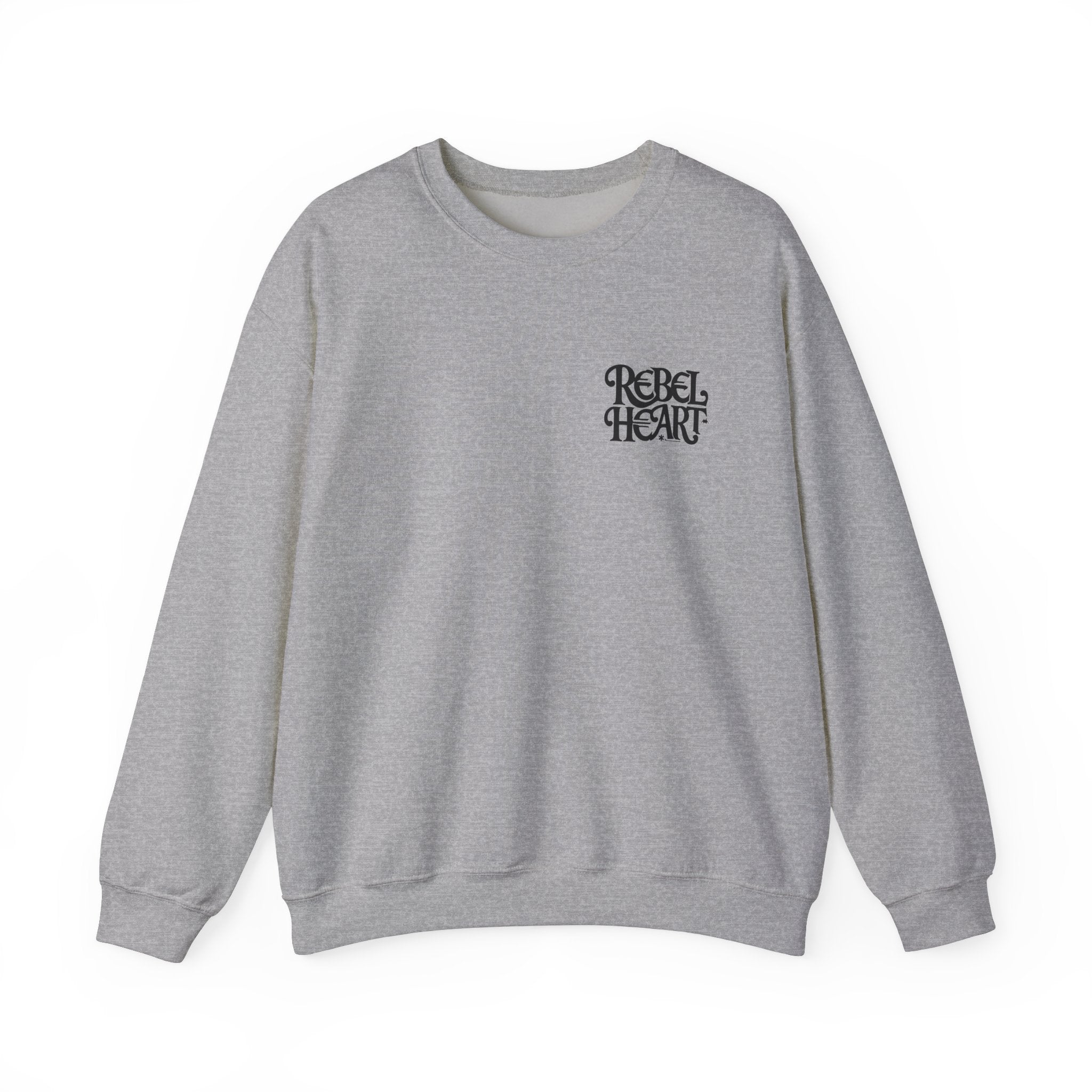 Rebel Heart - Unisex Heavy Blend™ Crewneck Sweatshirt for Everyday Wear