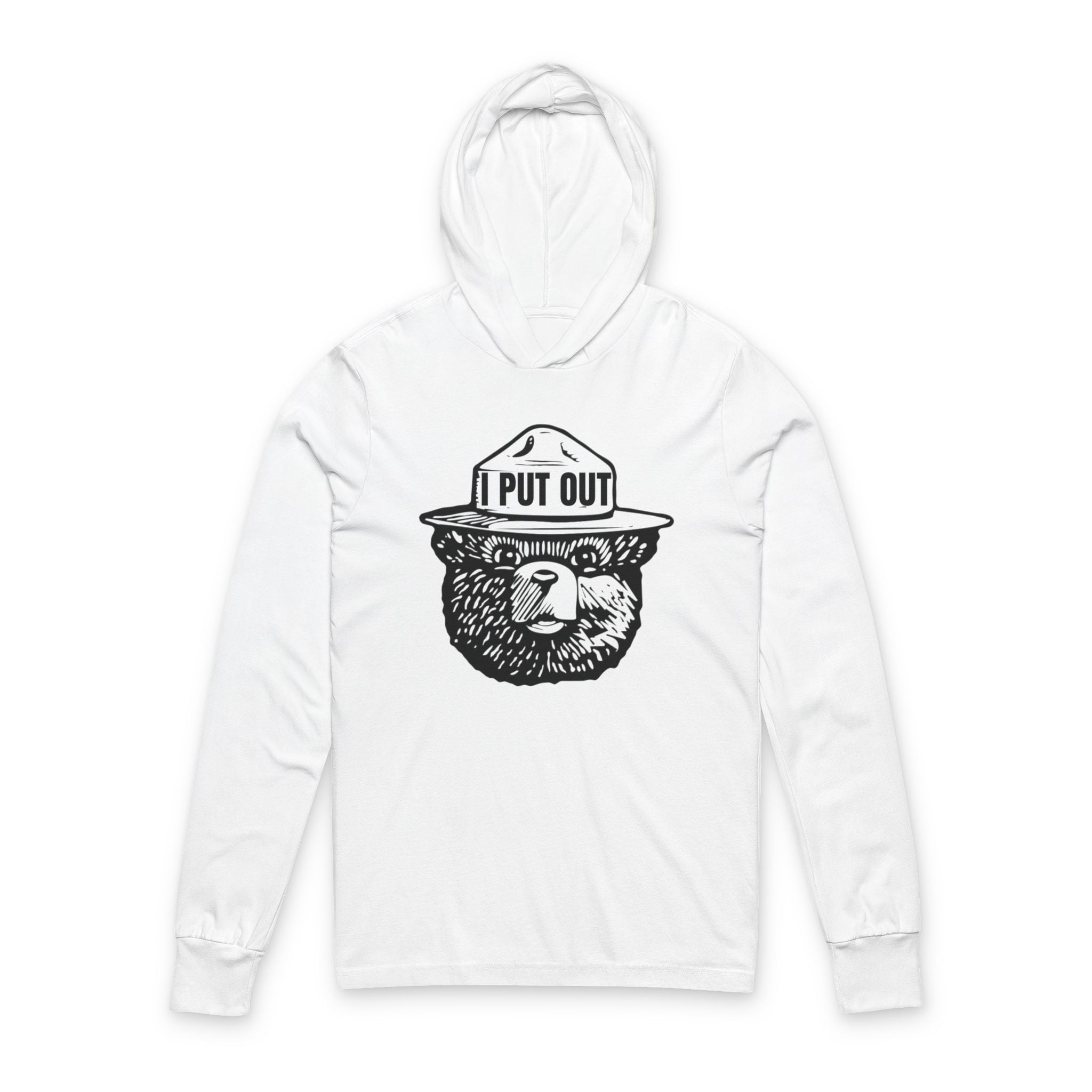 Smokey Bear "I Put Out" Graphic Hoodie Tee