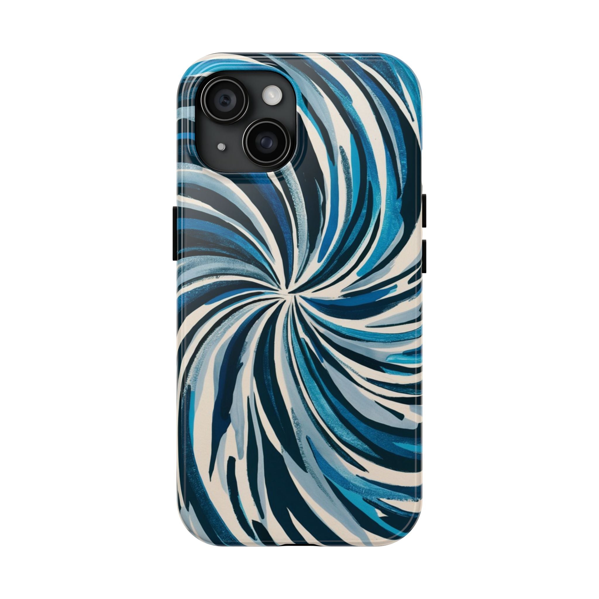 Whirpool - Tough Case for iPhone 14, 15, 16 - Spruced Roost
