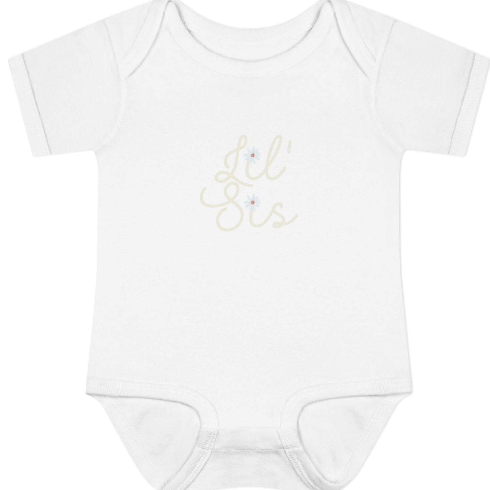 Lil' Sis Infant Baby Bodysuit - Cute Baby Clothes for Newborns