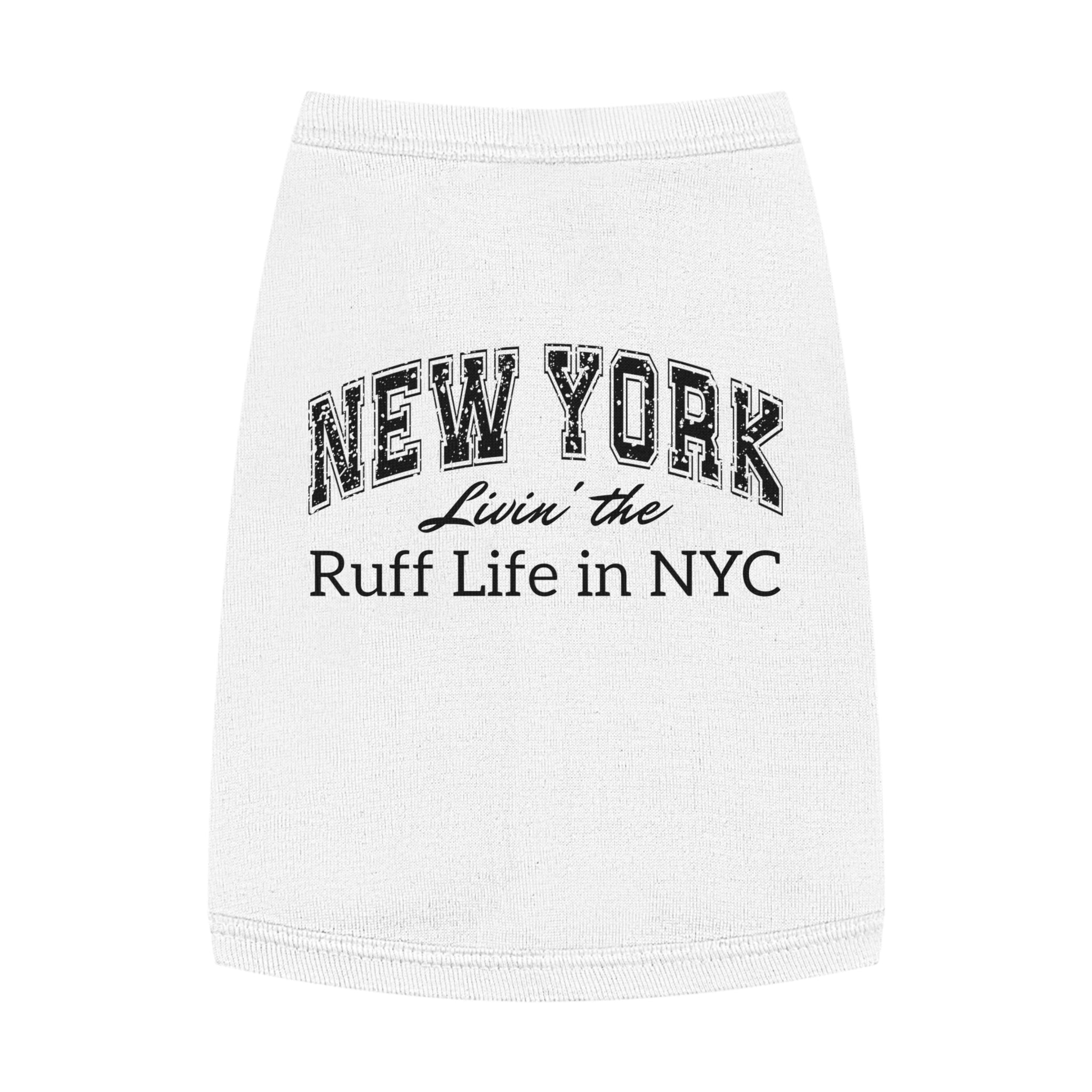 Ruff Life in New York - Stylish and Playful Dog Shirt