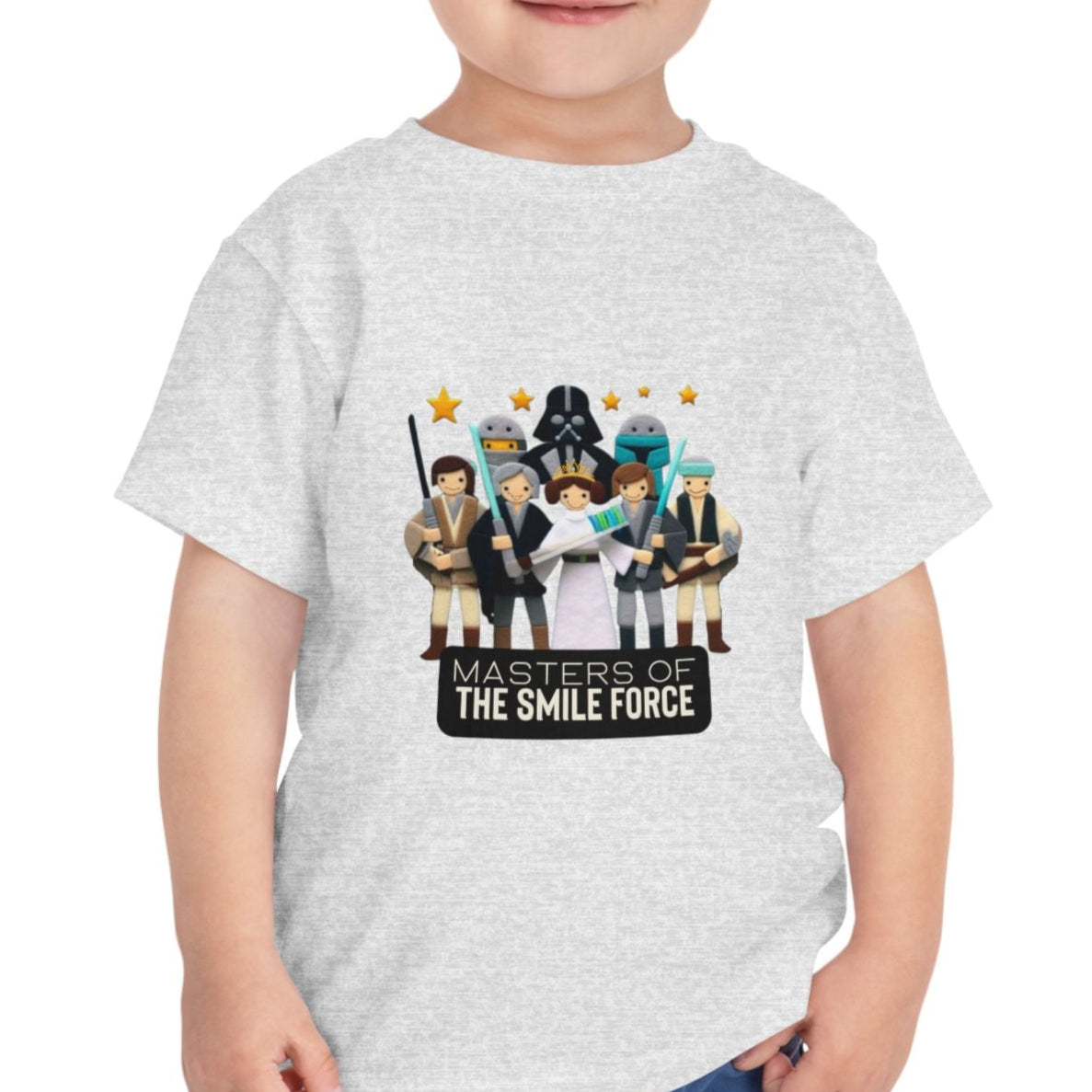Star Warz Master of the Force - Bella & Canva T-shirt - 2T, 3T, 4T, 5T