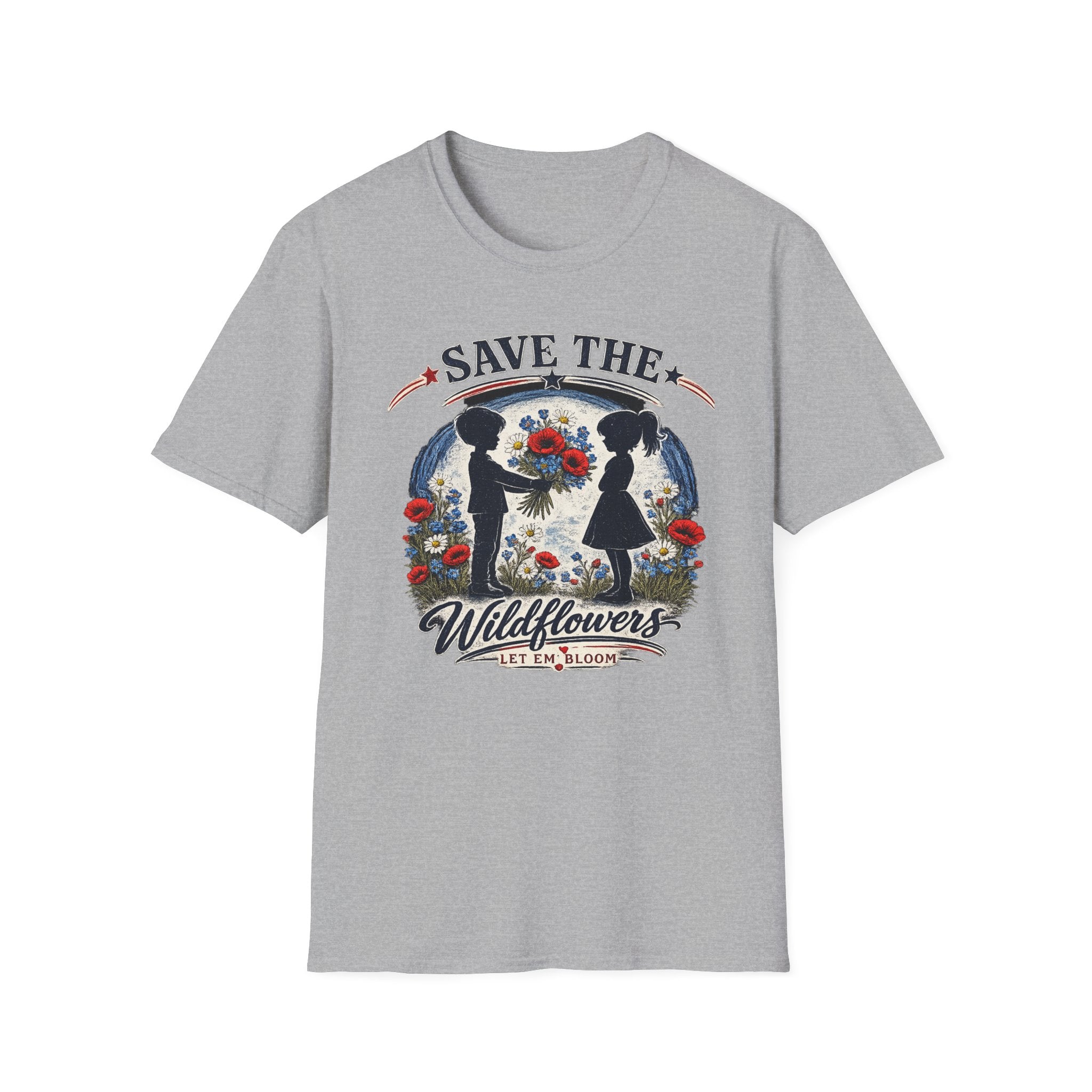 Save the Wildflowers T‑Shirt — Floral Conservation Tee