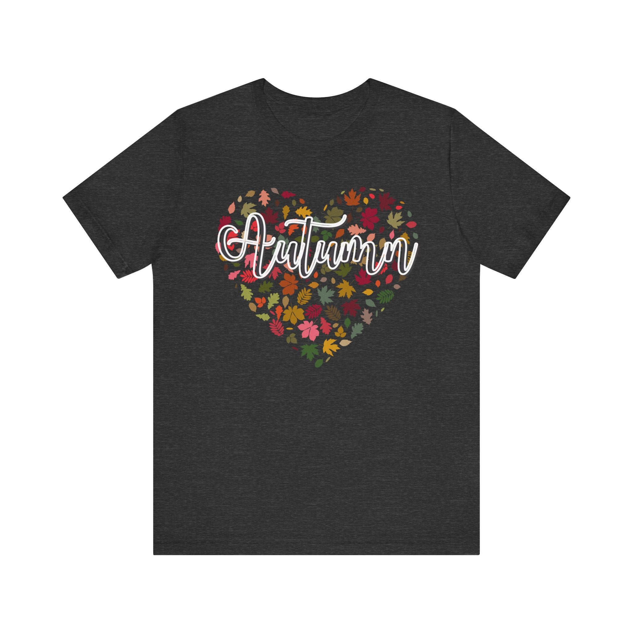 Autumn Love Heart Women's Jersey short sleeve tee