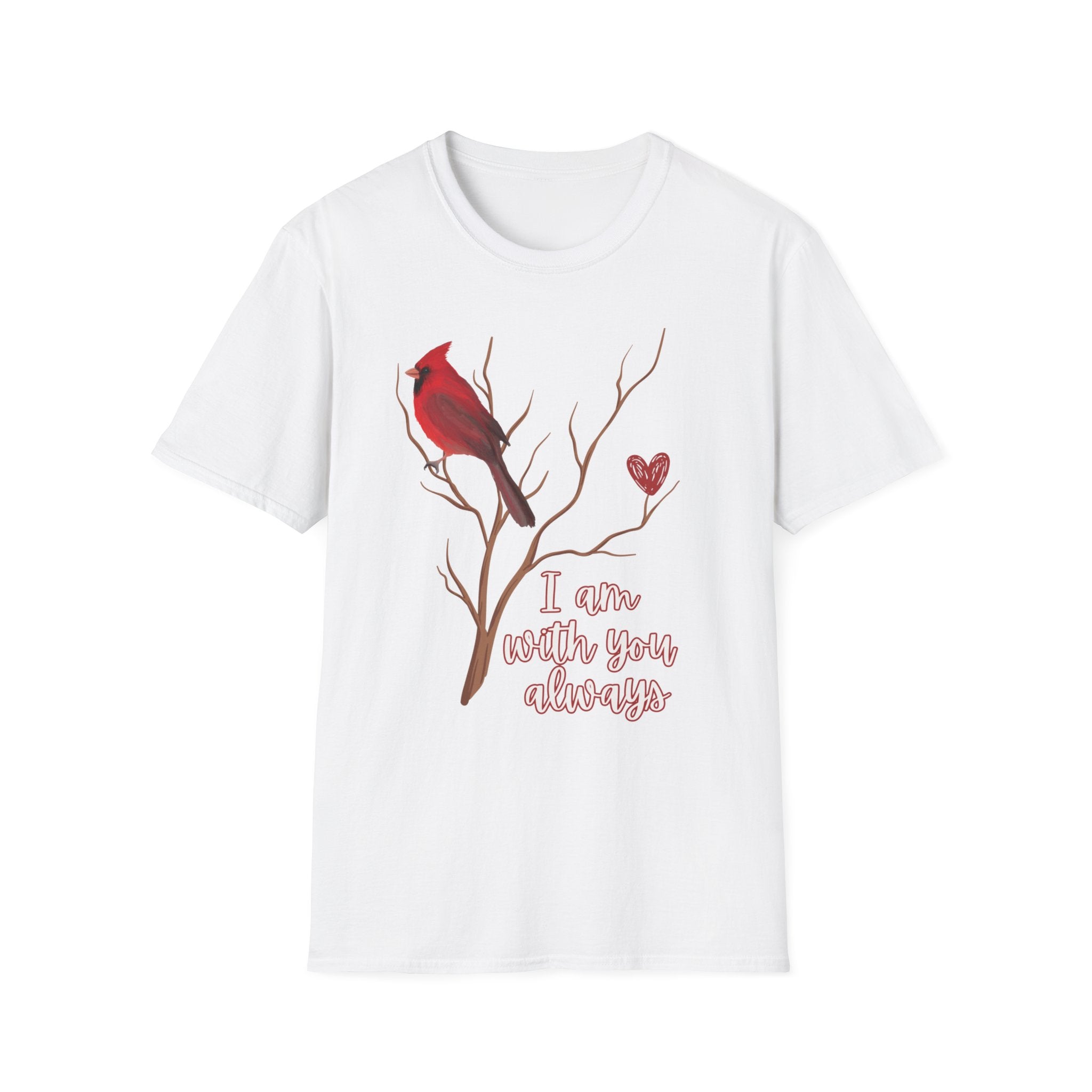 I am with you Always - Unisex Softstyle T-Shirt - Spruced Roost