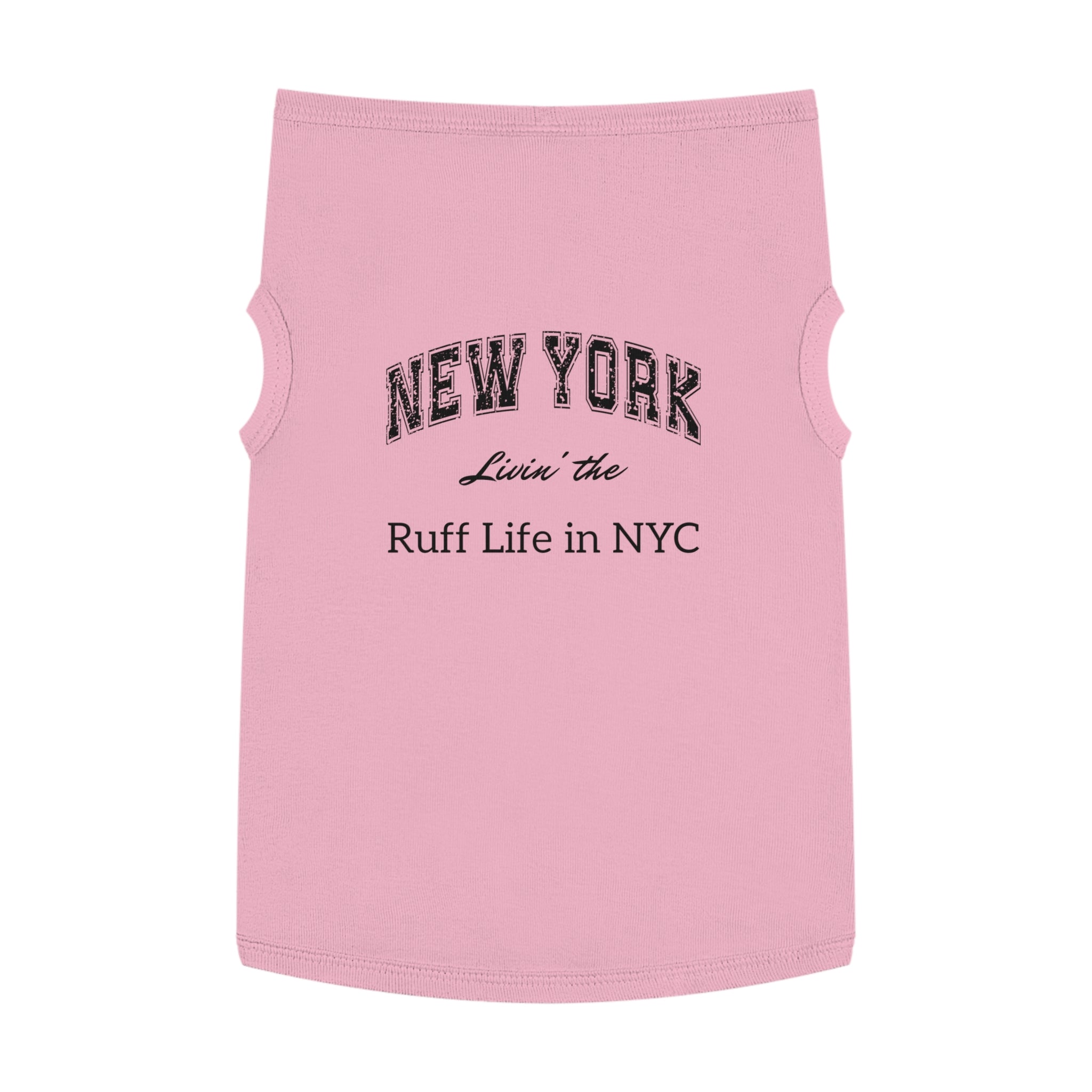 Ruff Life in New York - Stylish and Playful Dog Shirt