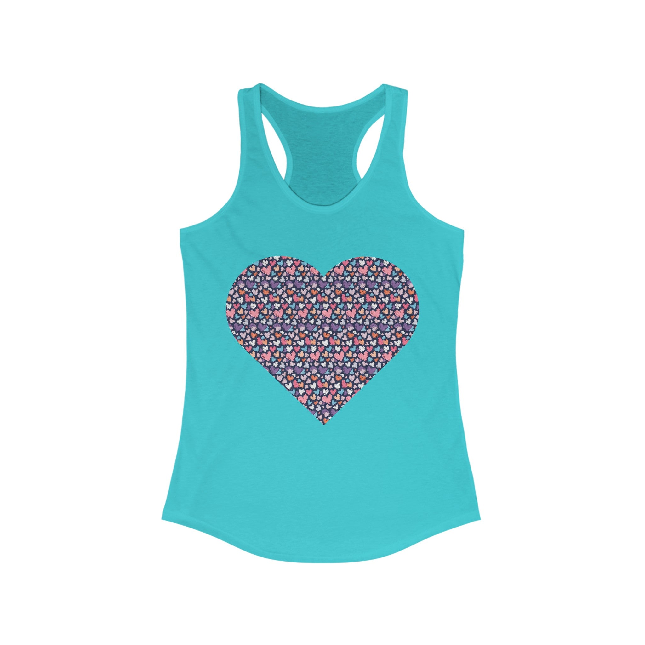 Heart Up-Hearted Women's Ideal Tank Top Racerback