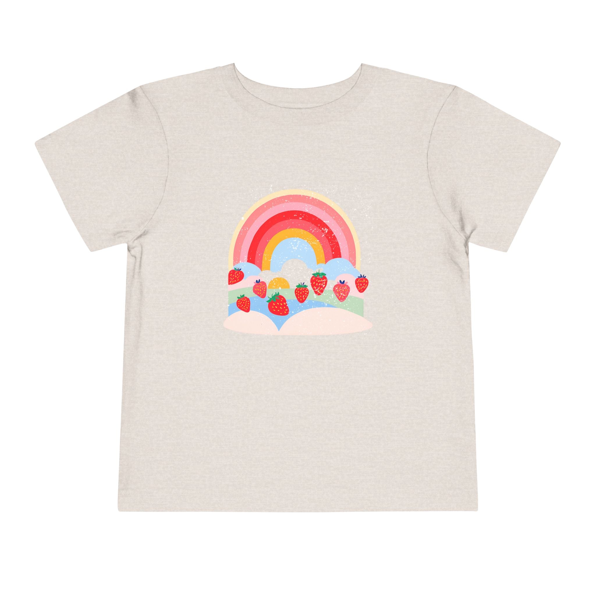 Strawberry Rainbow - Kids' T-Shirt - 2T, 3T, 4T, 5T