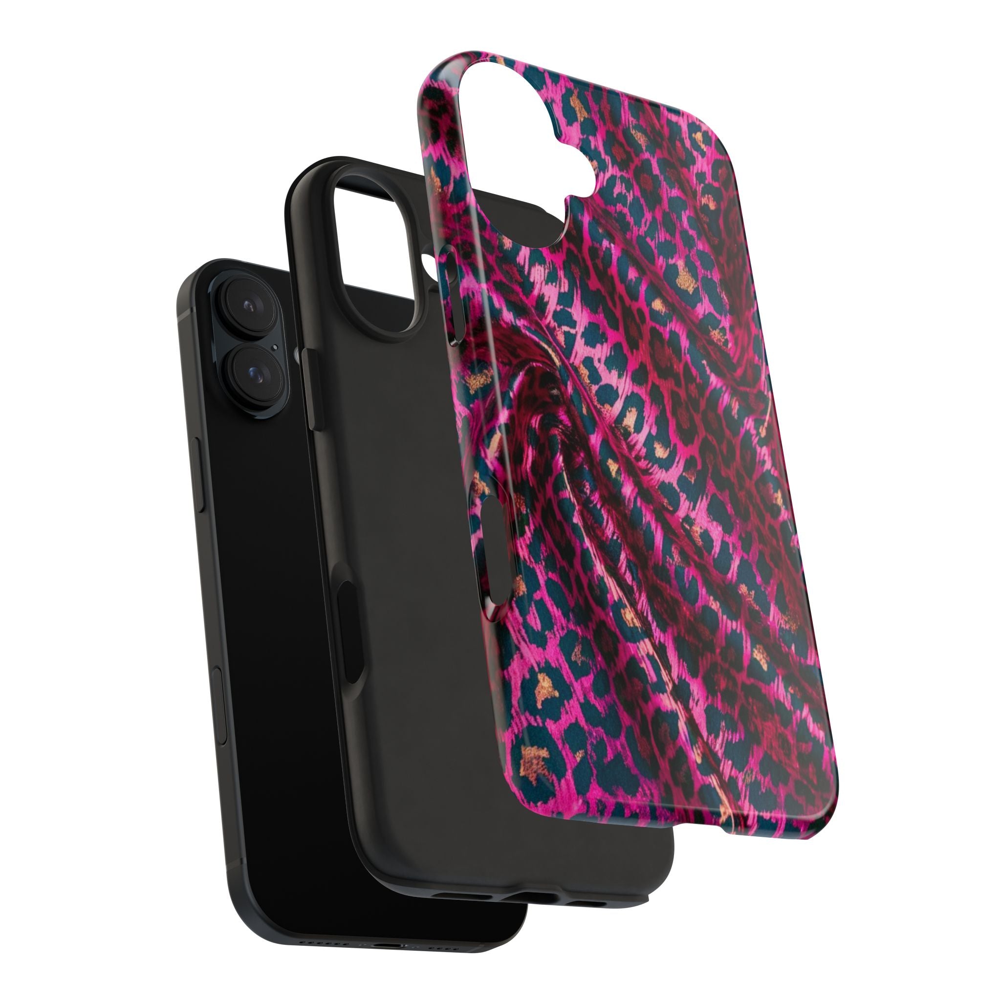 Leopard Lame' - Tough Case for iPhone 14, 15, 16