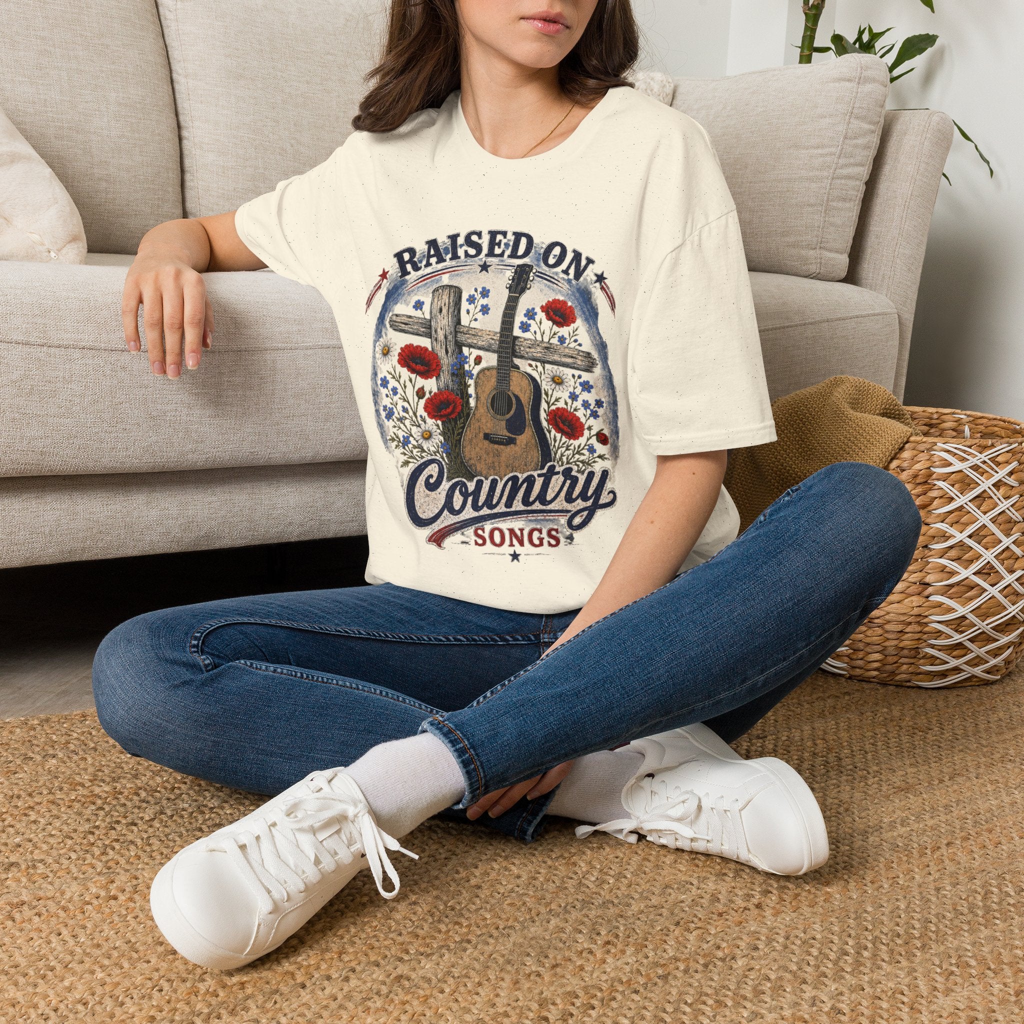 Raised on Country Songs - Women's T-shirt