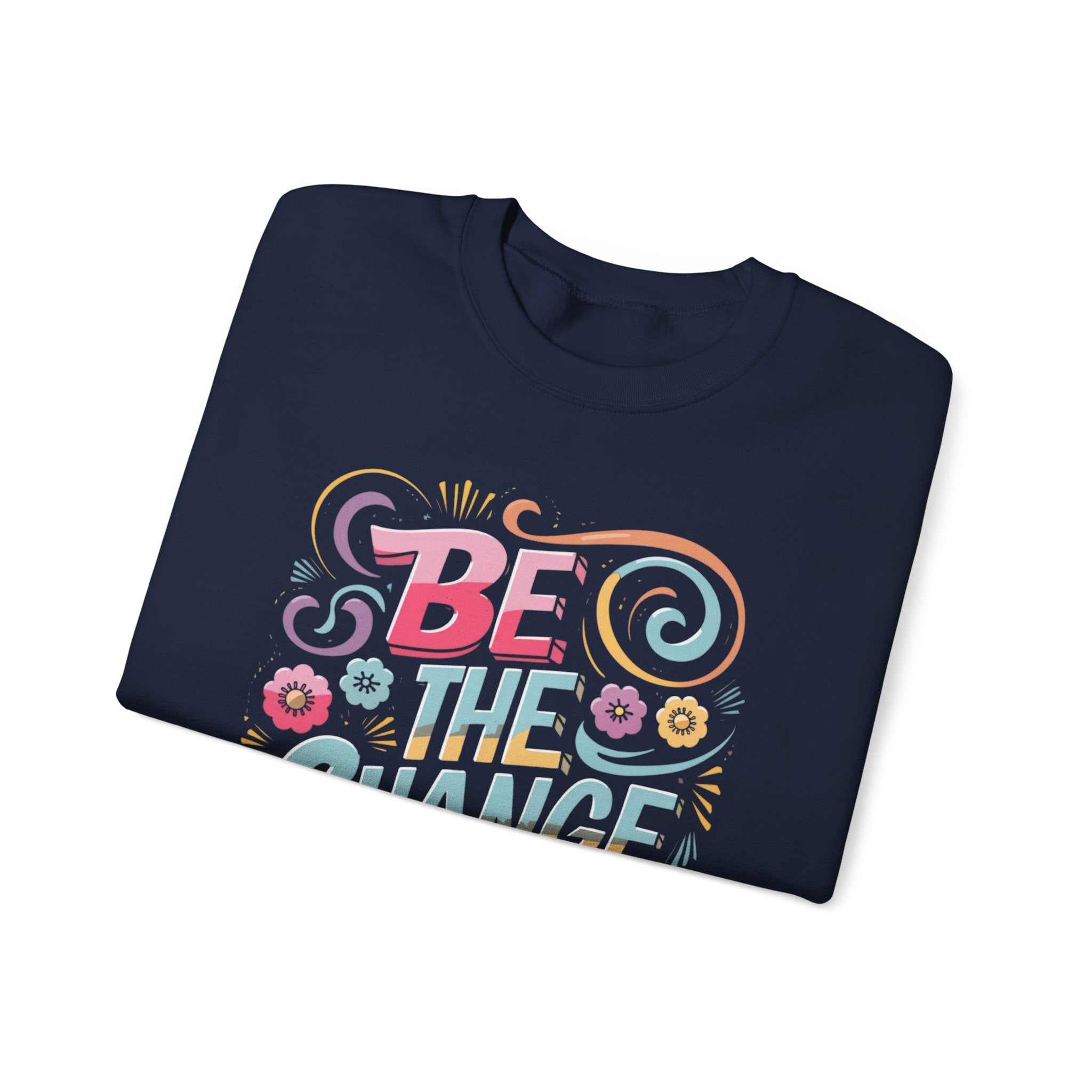 Be the Change - Unisex Heavy Blend™ Crewneck Sweatshirt