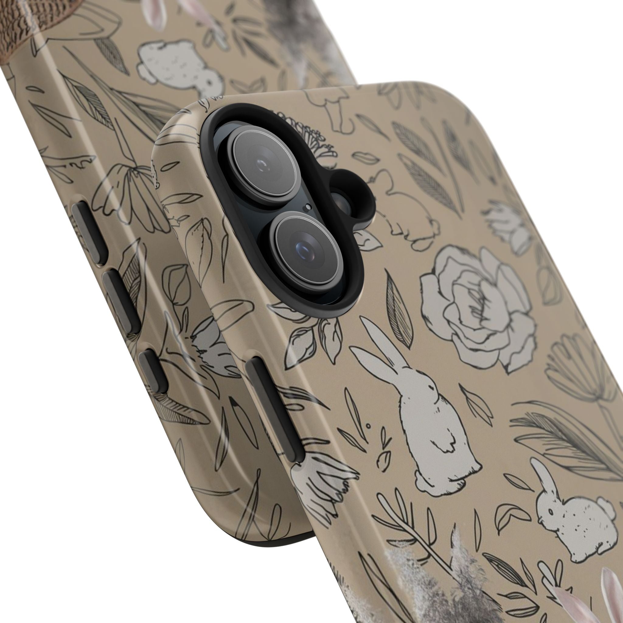 Bunny Business - Tough Case for iPhone 14, 15, 16 - Spruced Roost