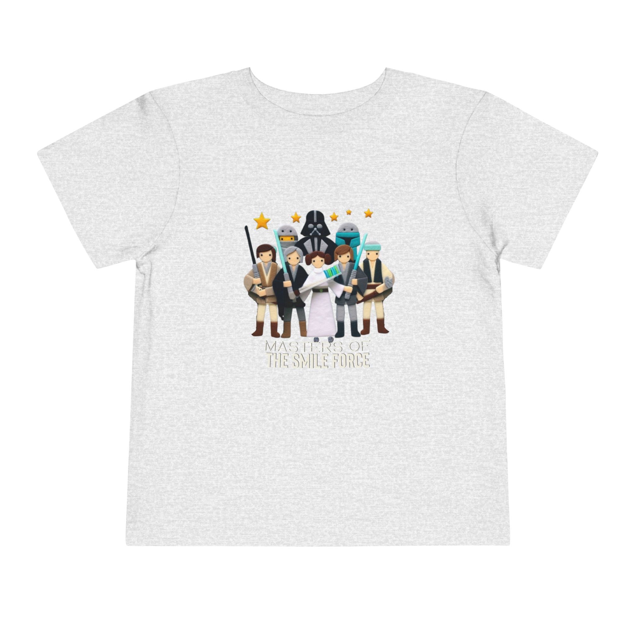 Star Warz Smile Force - Bella & Canva T-shirt - 2T, 3T, 4T, 5T
