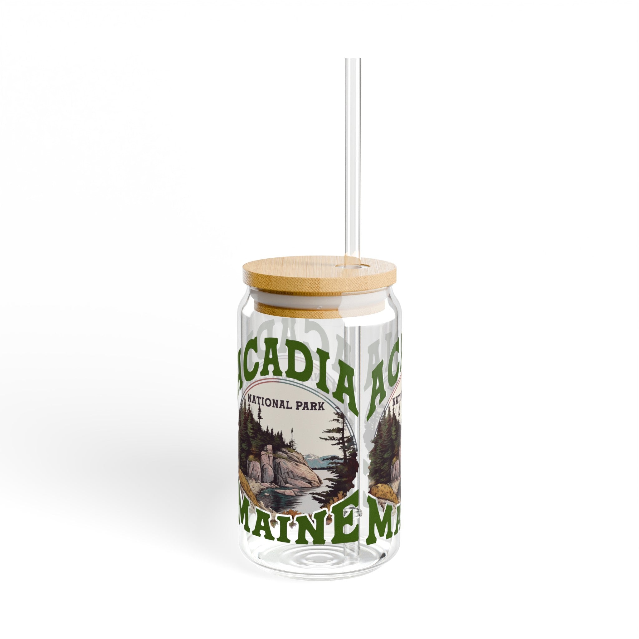 Acadia Maine - Sipper Glass, 16oz