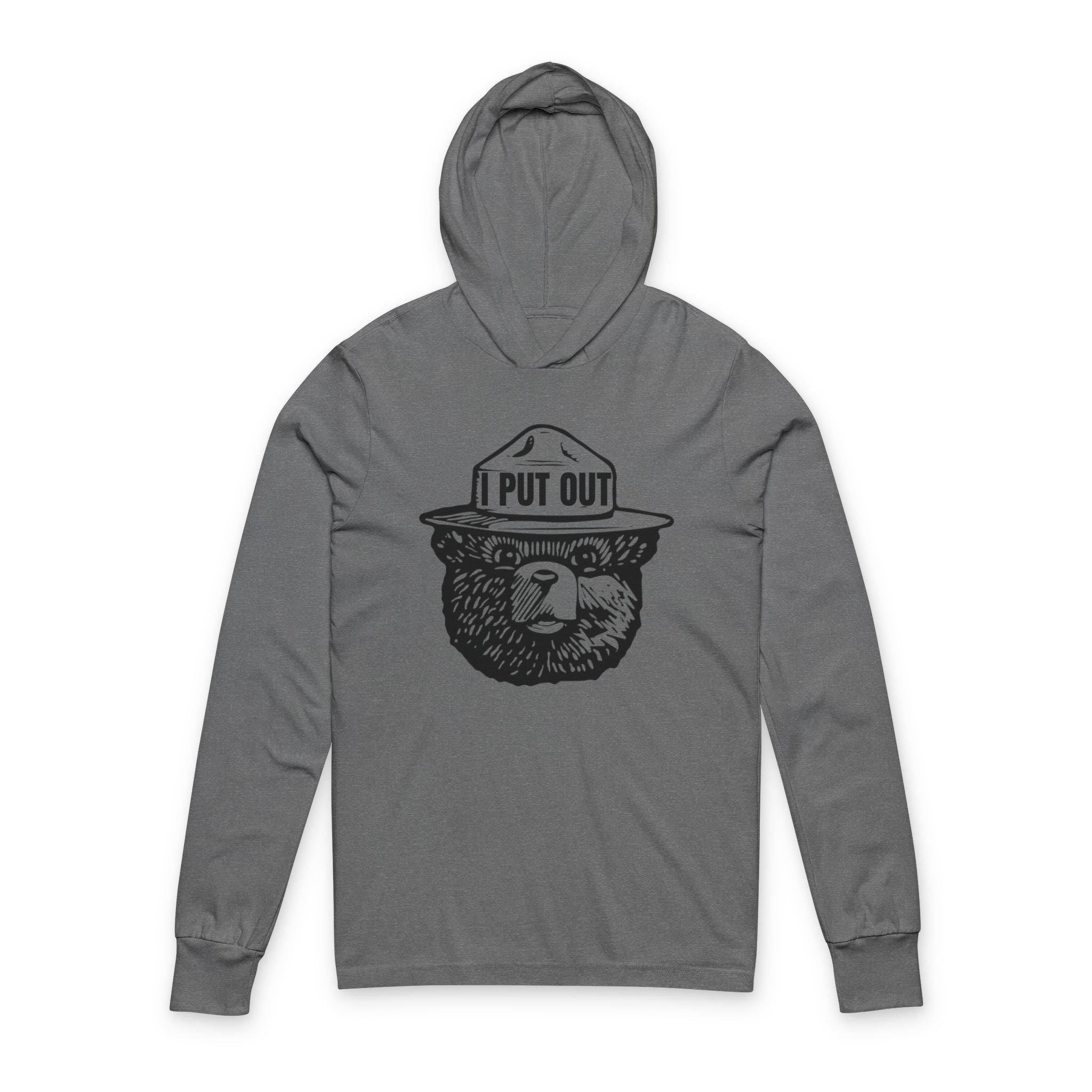 I Put Out Smokey Bear Graphic Hoodie Tee