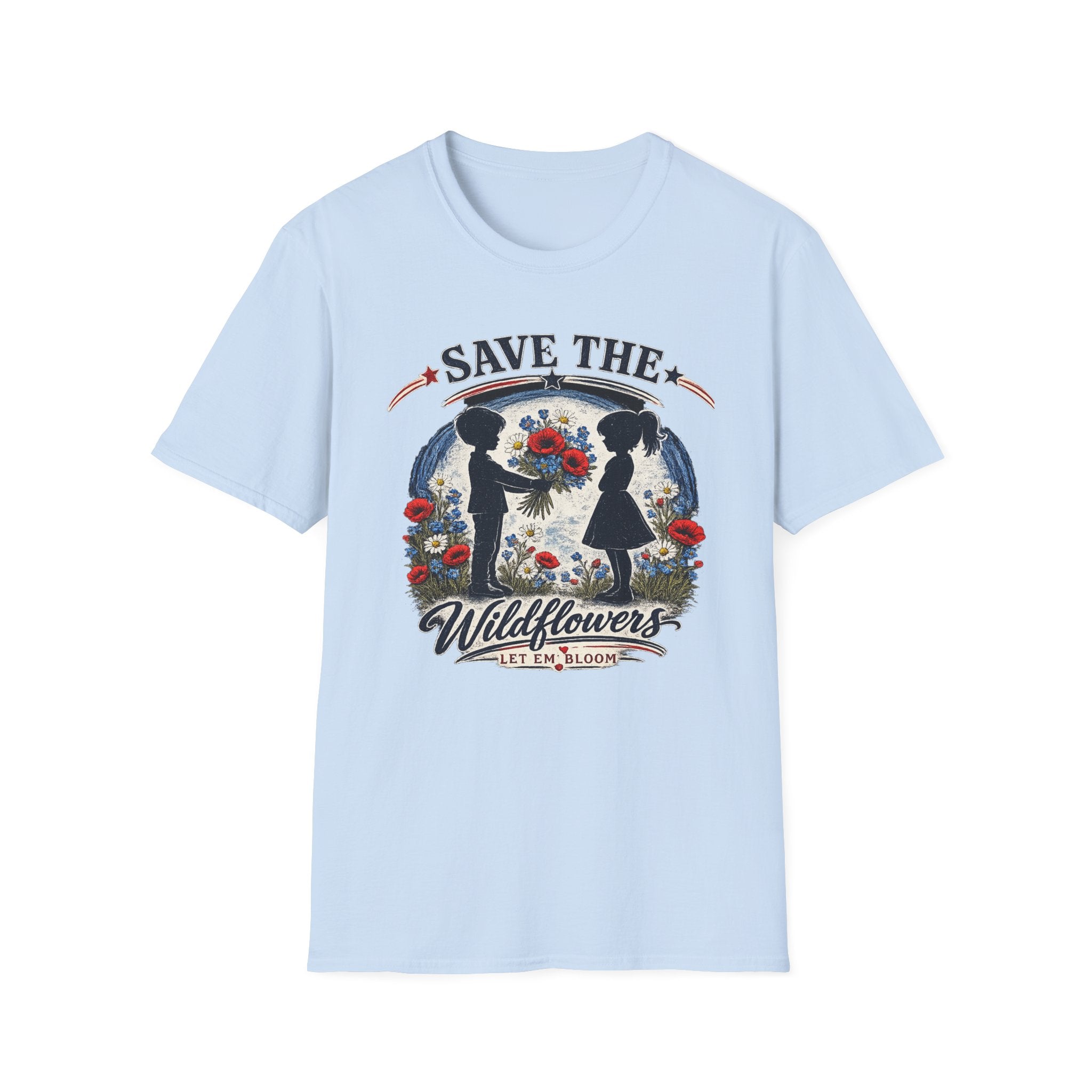 Save the Wildflowers T‑Shirt — Floral Conservation Tee