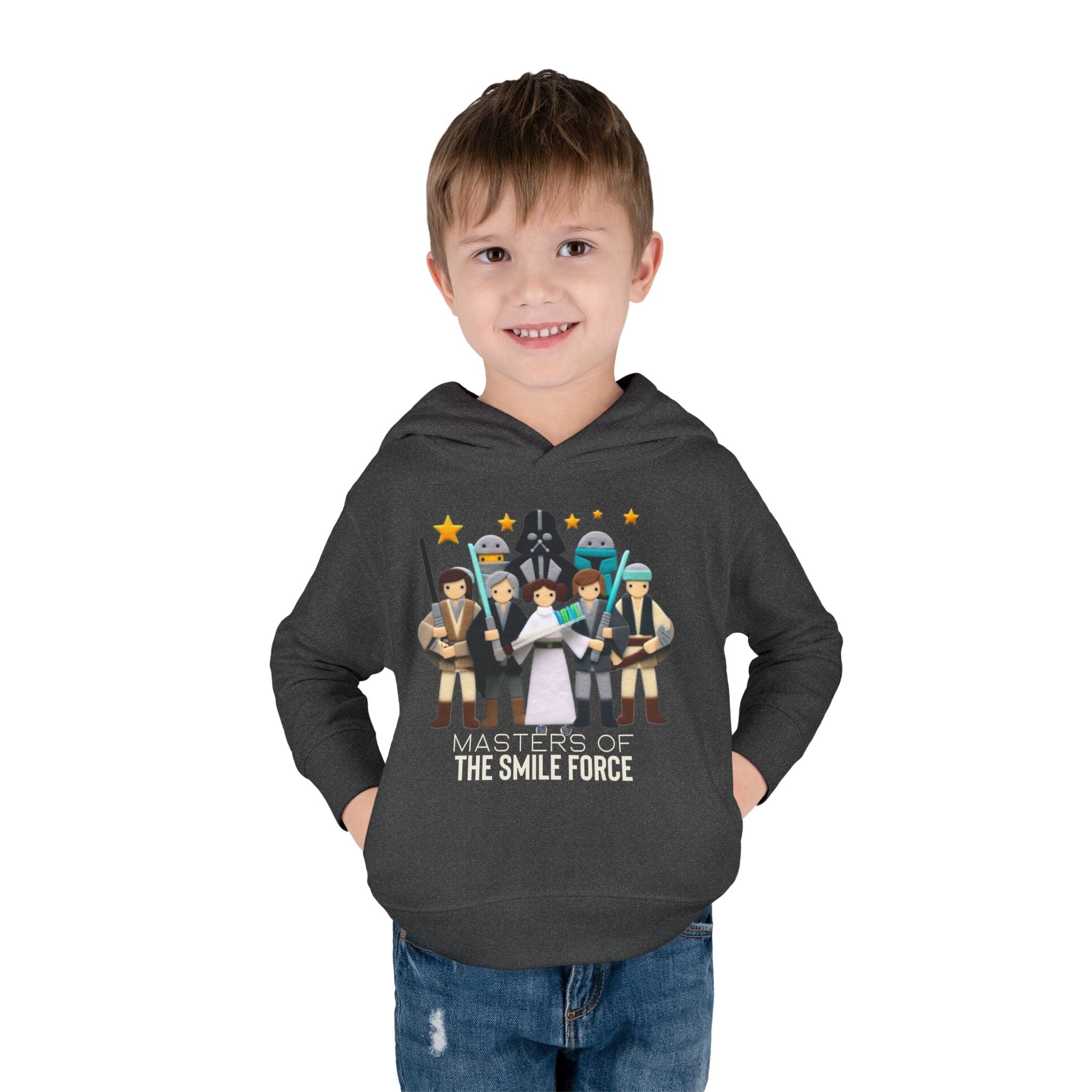 Masters of the smile force - Pullover Fleece Hoodie