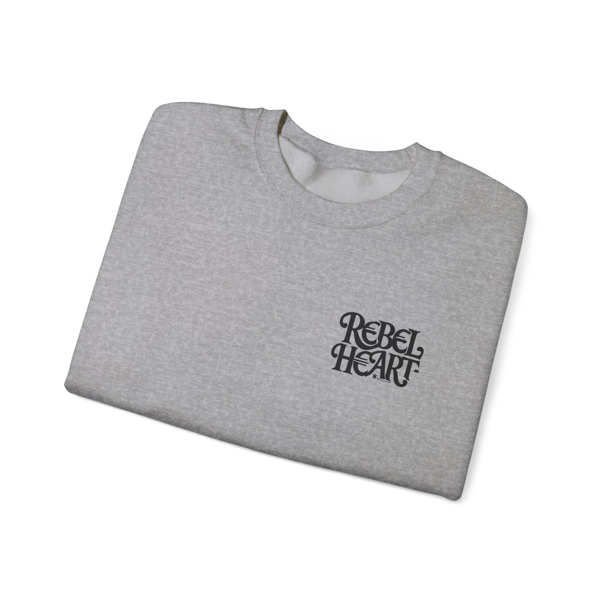 Rebel Heart - Unisex Heavy Blend™ Crewneck Sweatshirt for Everyday Wear